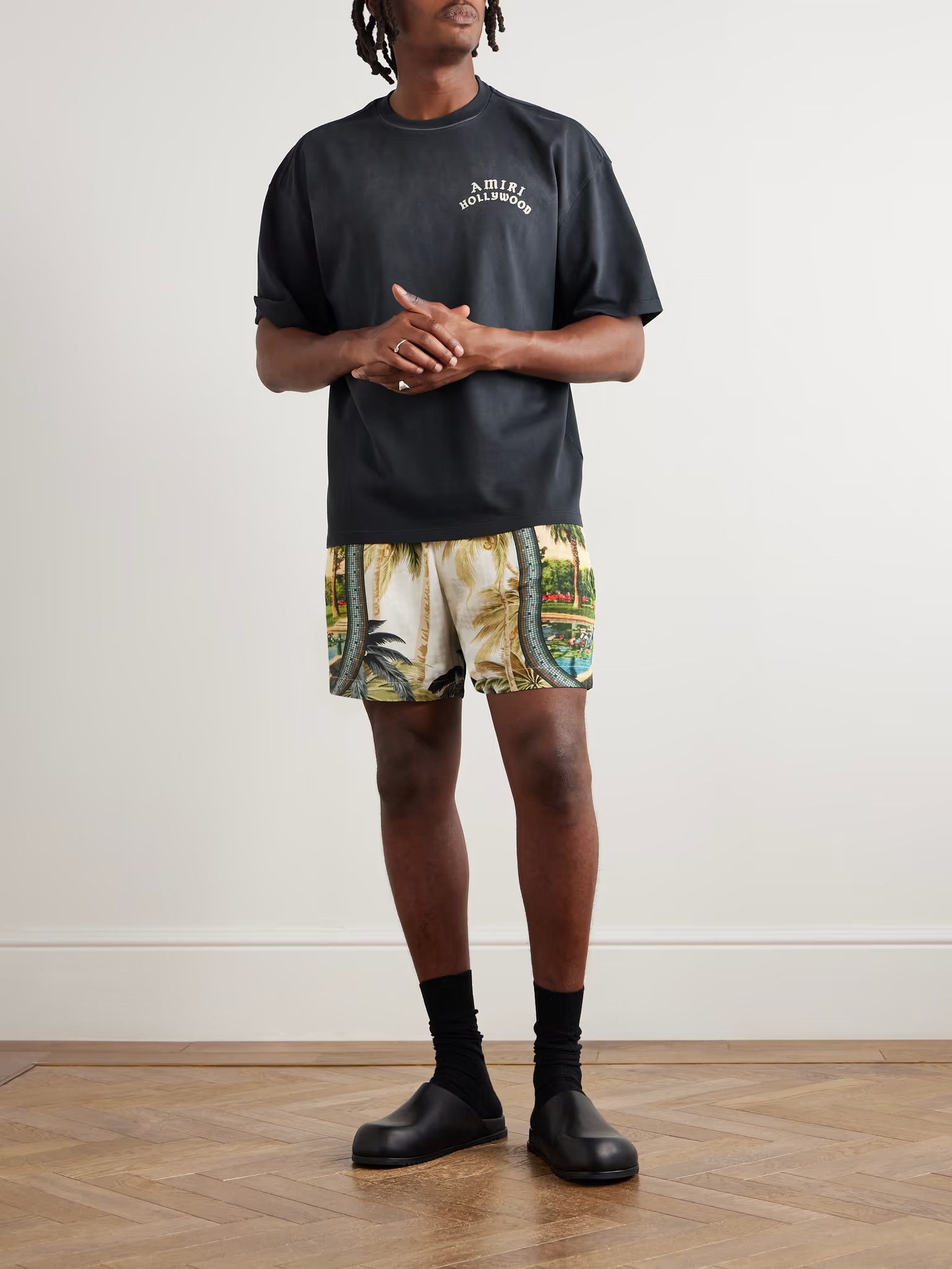 Amiri os11x1225 Paradise Shorts in Multicolor Size US 30 / EU 46 - 2 Thumbnail