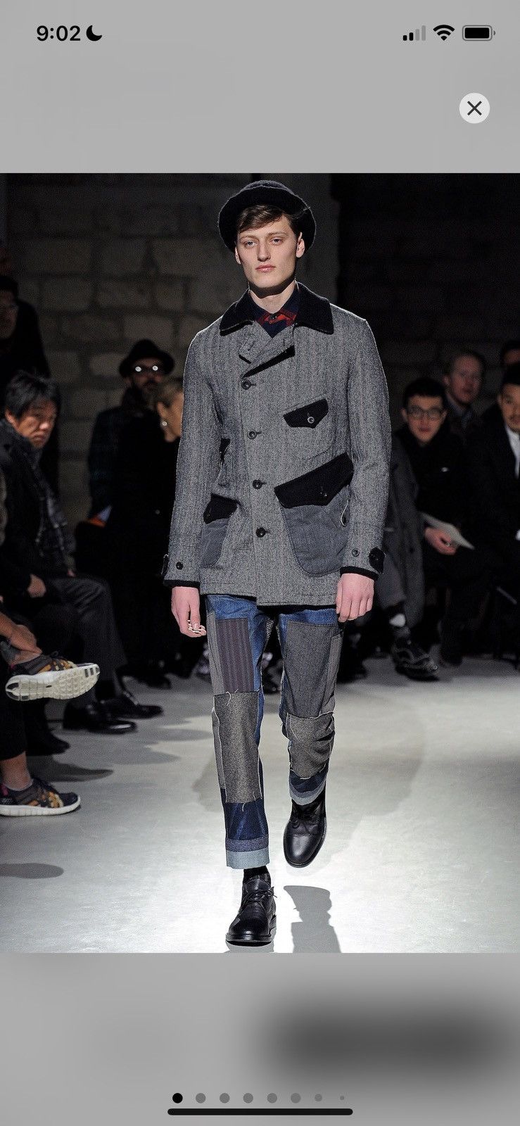 Comme des Garcons × Junya Watanabe Junya watanabe - CDG - F/W 13 - Patchwork Denim Size US 33 - 1 Thumbnail