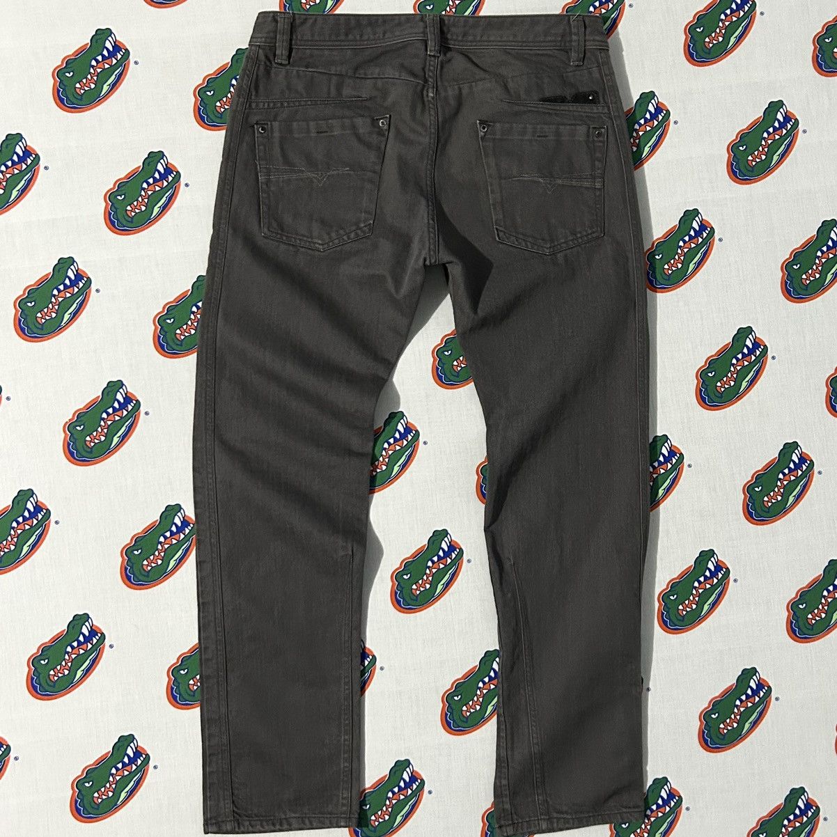 Image of Mens Diesel Denim Jeans Size 34 X 32 in Grey