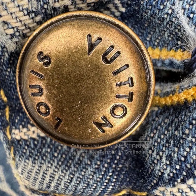 Louis Vuitton Louis Vuitton 25 SS side strip full logo jeans Size US 32 / EU 48 - 8 Thumbnail