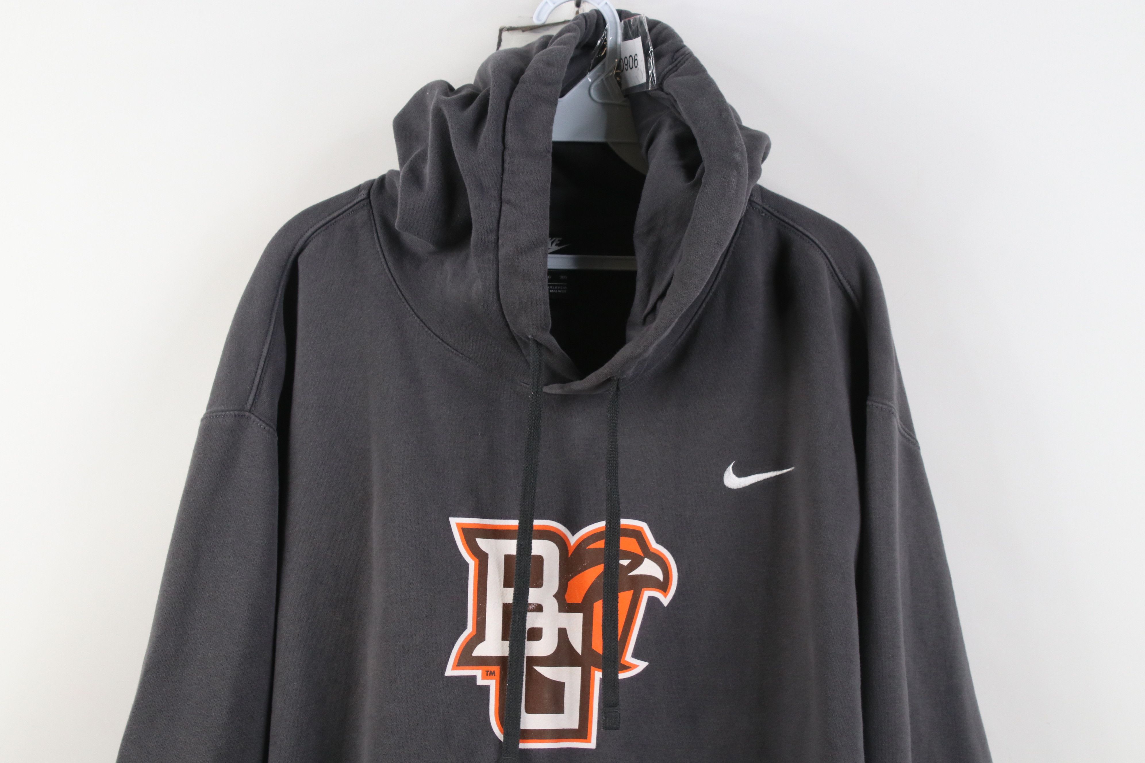 Nike Nike Bowling Green State University Football Hoodie Gray Size US XXL / EU 58 / 5 - 2 Thumbnail