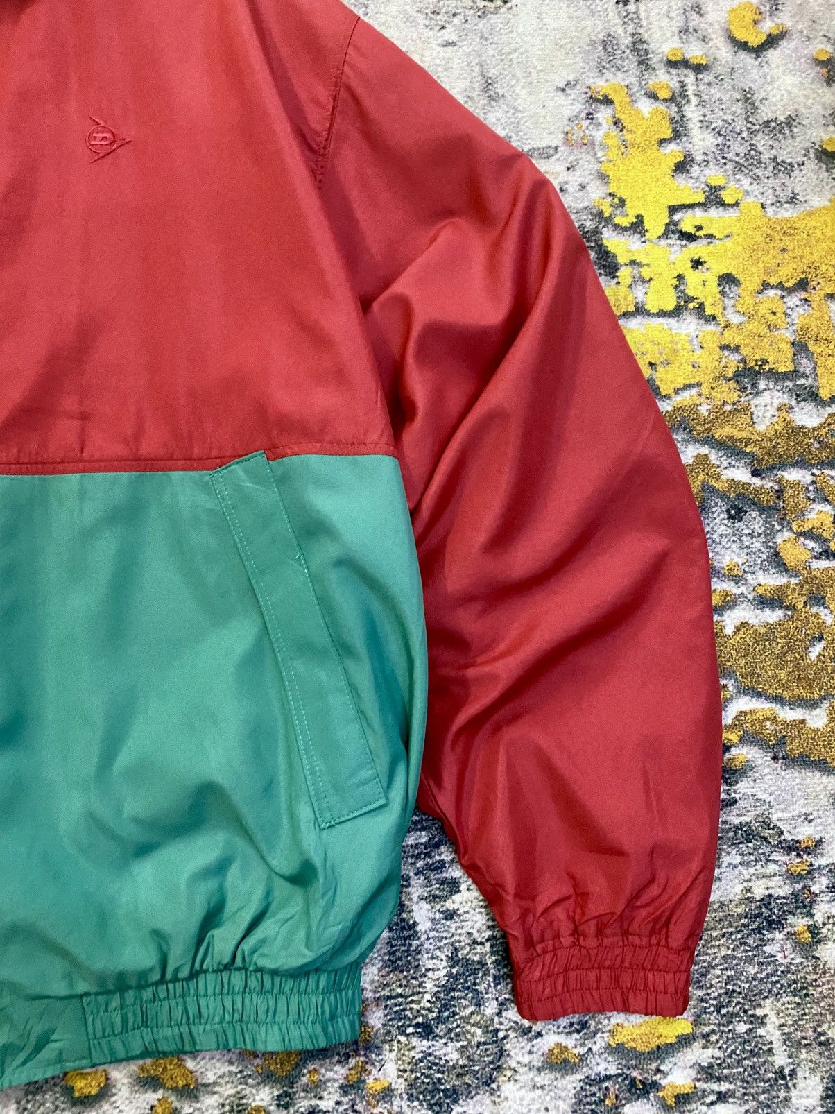 Dunlop × Vintage Vintage Dunlop Windbreaker Jacket Size US L / EU 52-54 / 3 - 5 Thumbnail