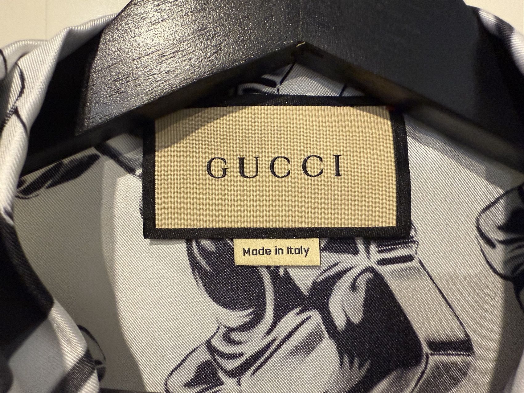 Gucci SS'24 Shirt Silk Glass Horsebit Size US S / EU 44-46 / 1 - 2 Thumbnail