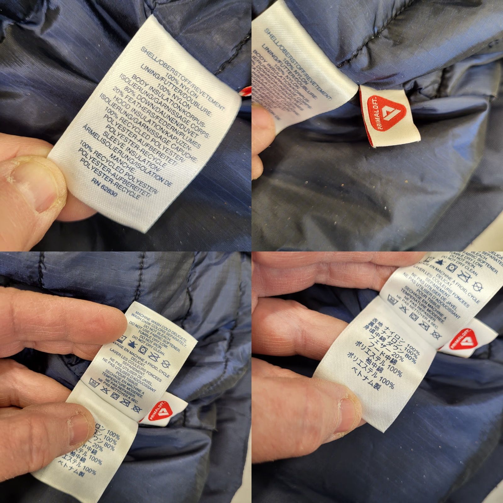 Lands' End Lands' End Squall Parka Mens 2XL Navy Blue Down Lined Coat Parka Women? No. Size US XXL / EU 58 / 5 - 11 Thumbnail