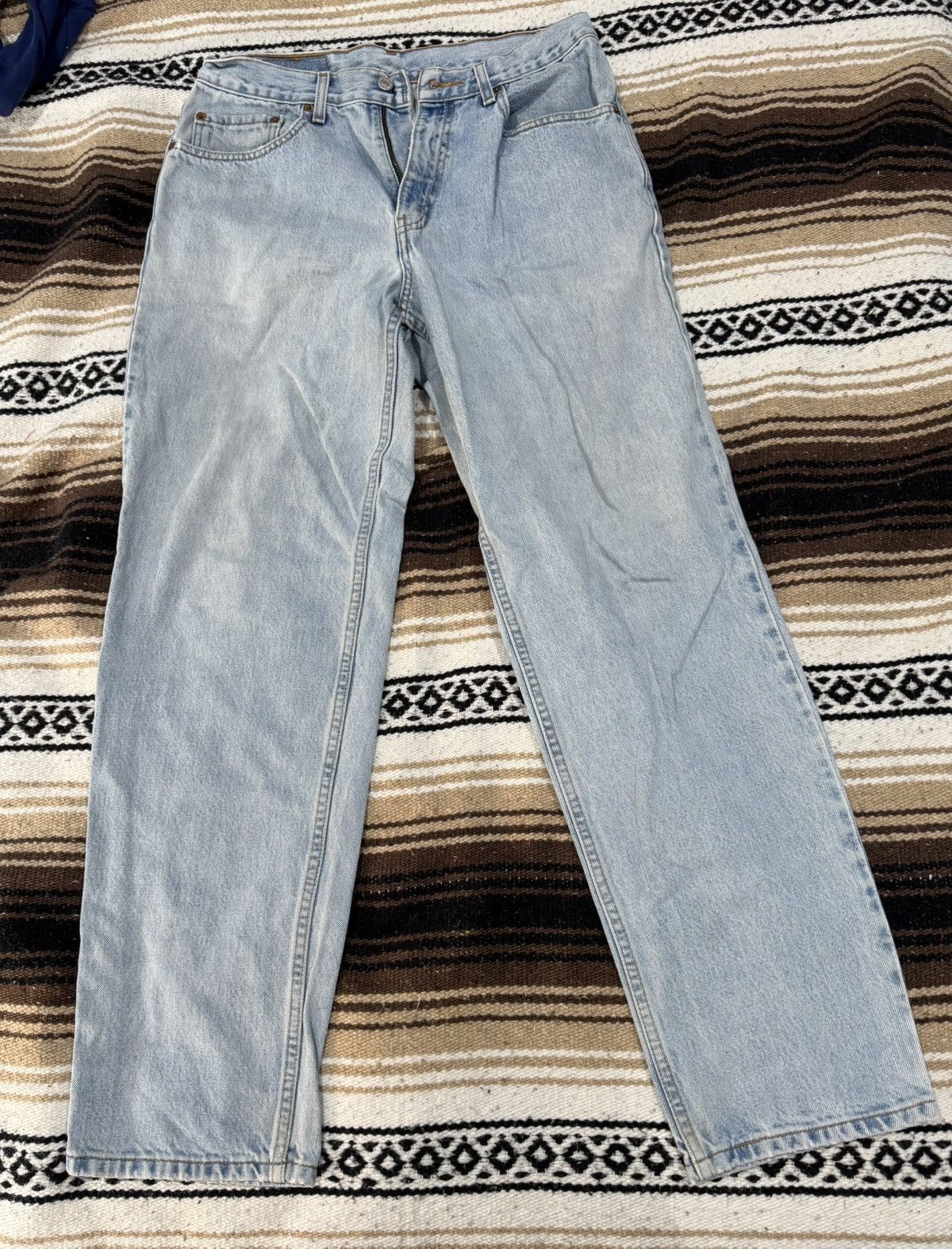 Levi's Vintage Clothing Vintage 550 Levi Original Riveted Jeans 34/32 Size US 34 / EU 50 - 1 Thumbnail