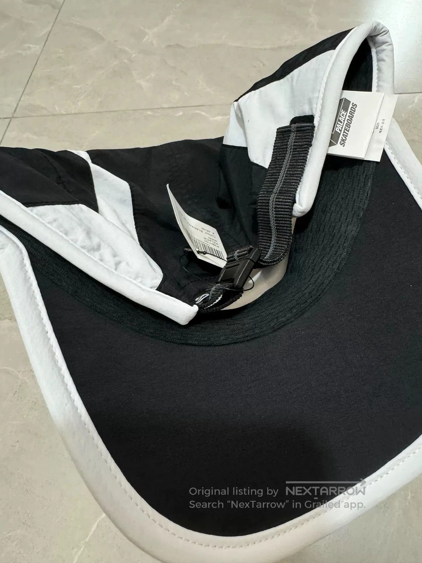 Palace Palace TRI STRIKE SHELL RUNNER BLACK Hat. Size ONE SIZE - 5 Thumbnail
