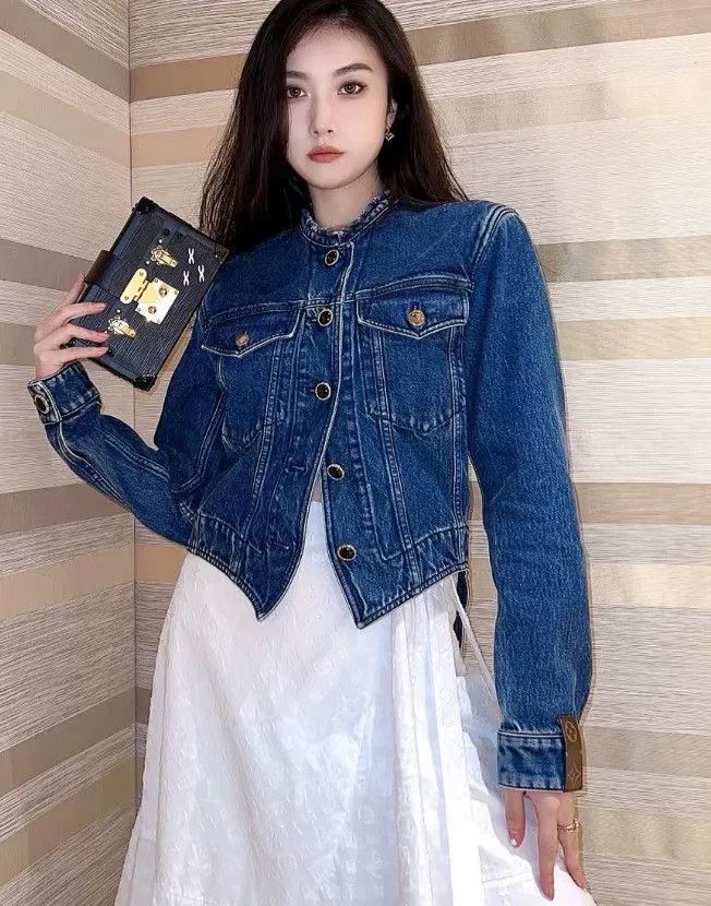 Louis Vuitton LV Denim Tuxedo Jacket Size 36 Size XS / US 0-2 / IT 36-38 - 1 Thumbnail