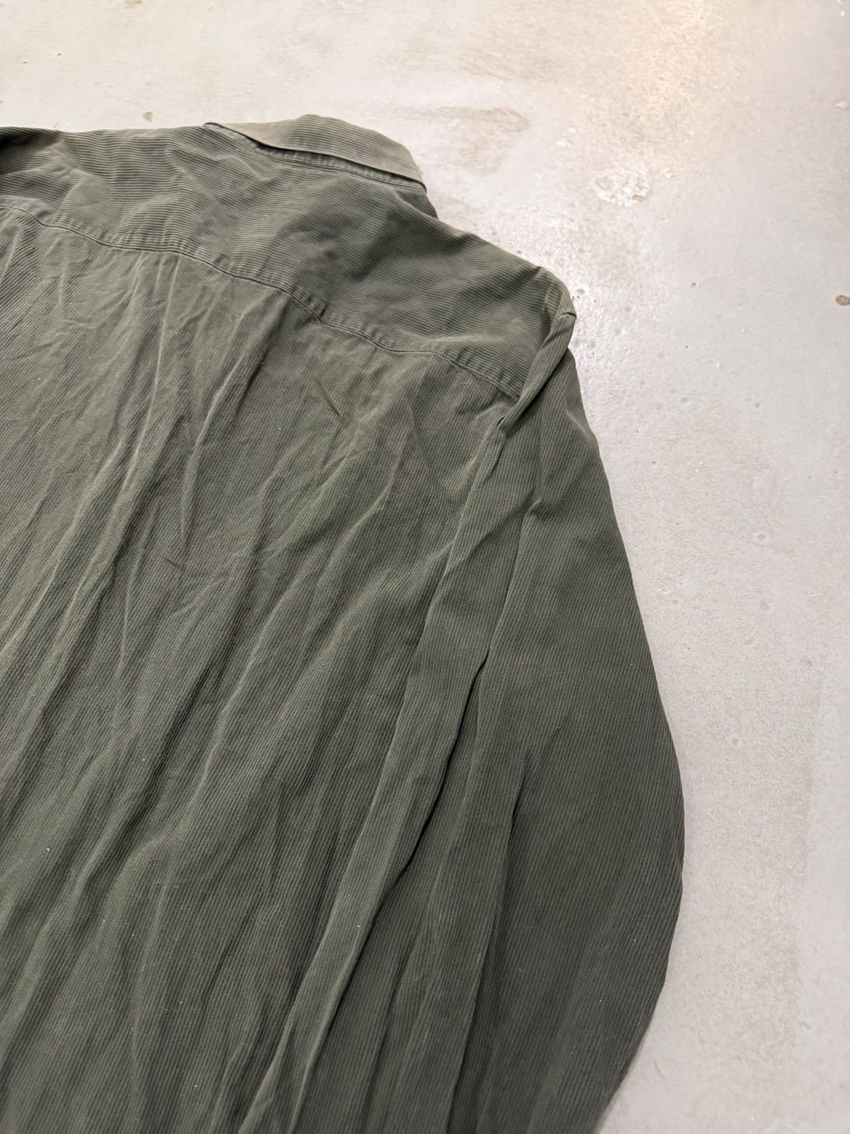 Helmut Lang Helmut Lang Vintage Faded Corduroy Shirt Size US XL / EU 56 / 4 - 12 Thumbnail