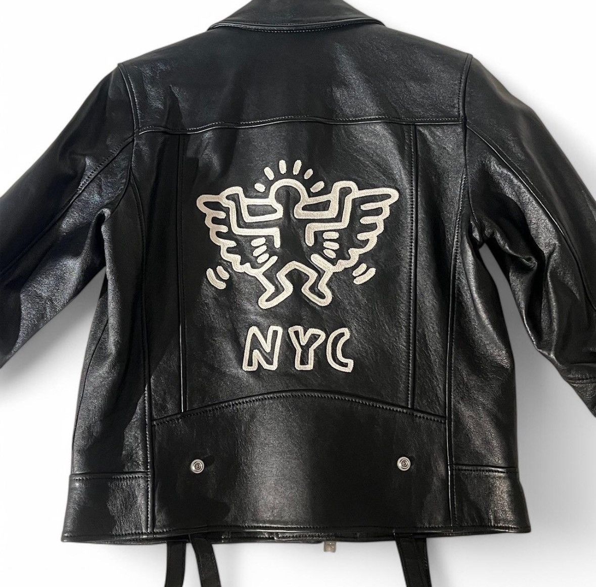 Coach × Keith Haring COACH x Keith Haring Rider Jacket Size S / US 4 / IT 40 - 3 Thumbnail