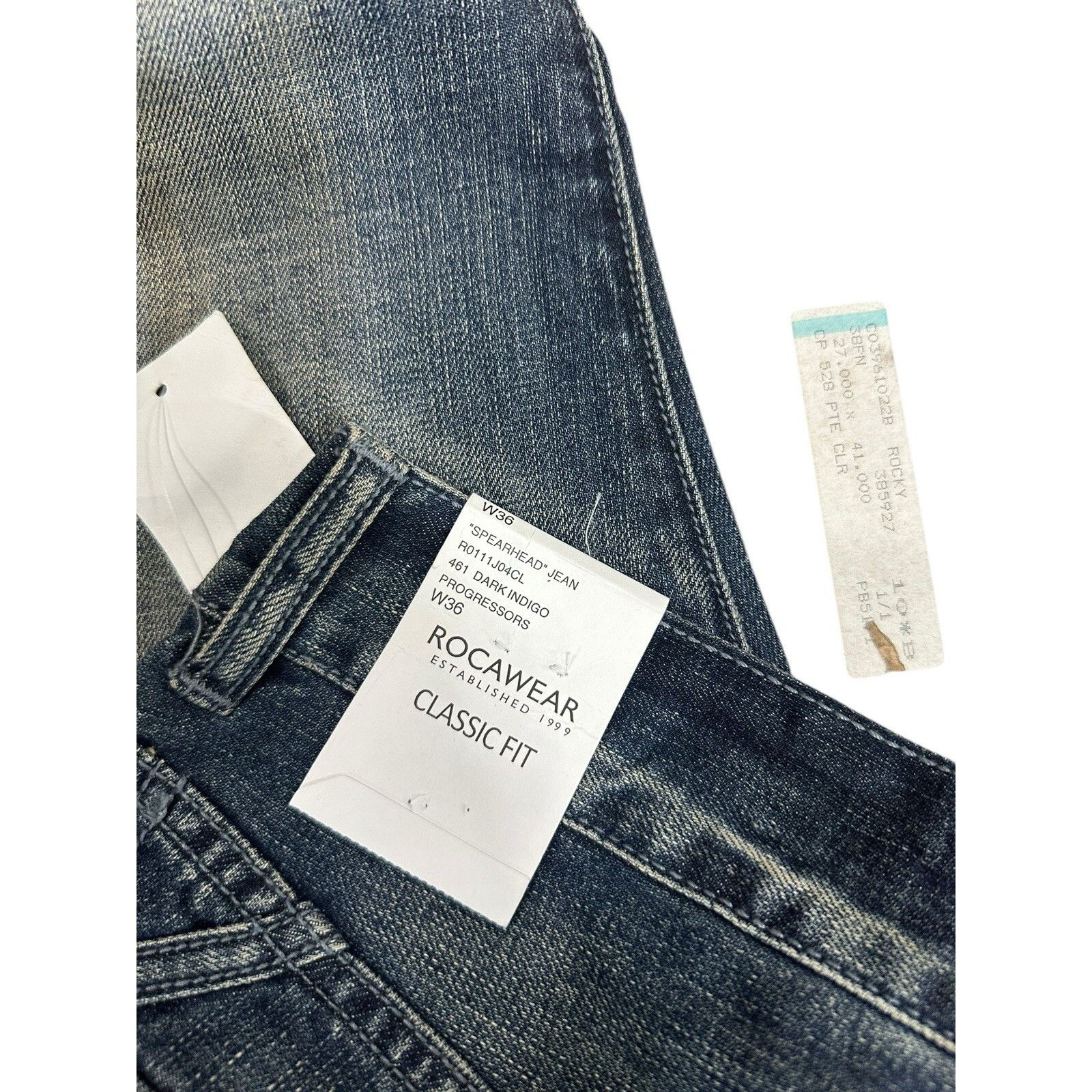 Rocawear Vintage Y2K Rocawear Jeans Mens Denim Baggy Hip Hop Indigo W Size US 36 / EU 52 - 5 Thumbnail