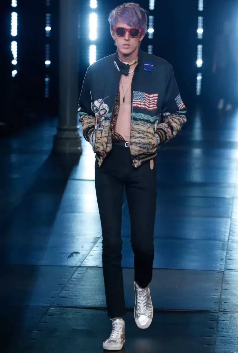 Saint Laurent Paris saint Laurent paris16ssD02 raw-edge fringe jeans 2503-Next Size US 29 - 9 Thumbnail