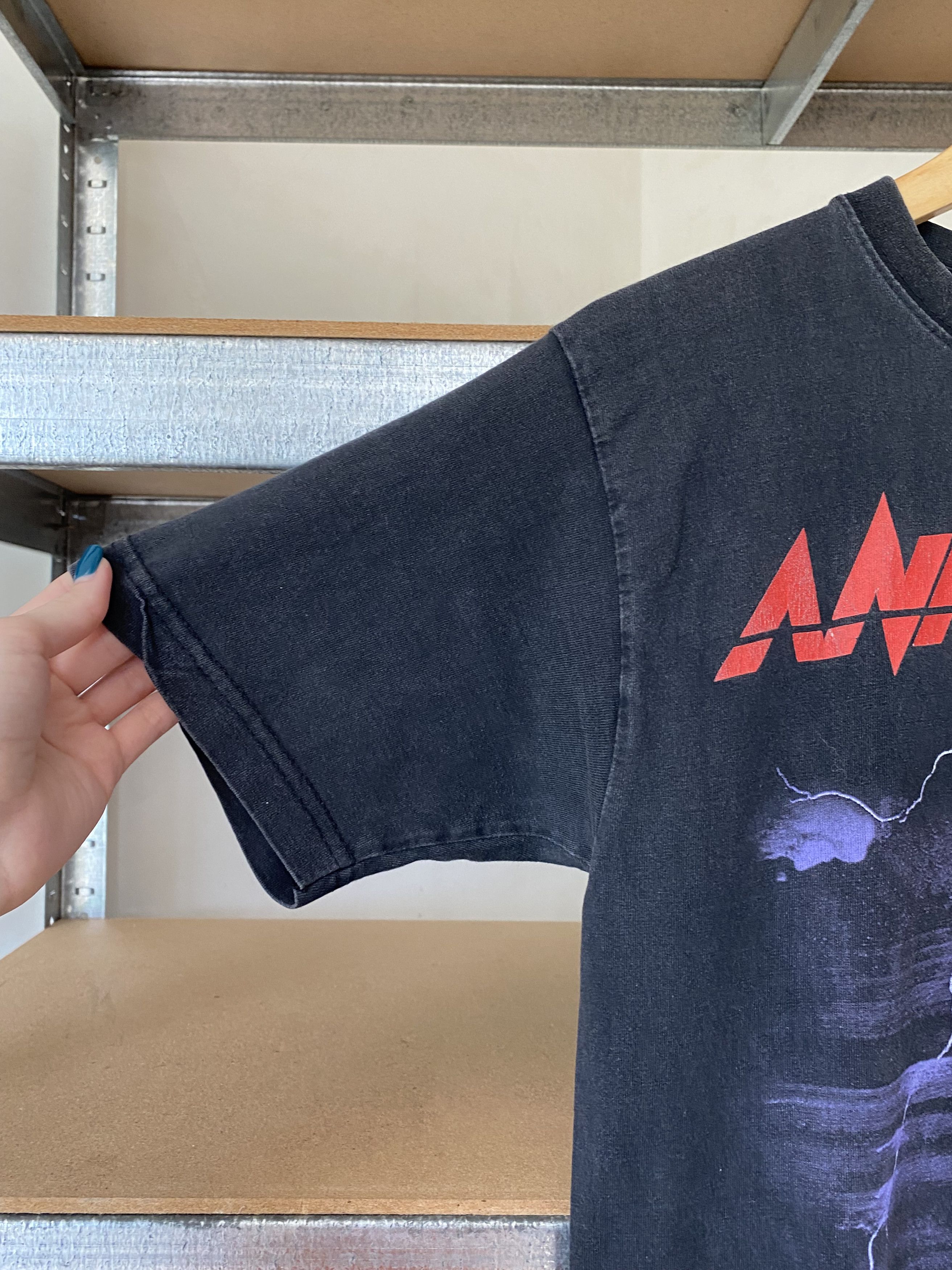 Band Tees × Vintage Vintage 90s Annihilator Never Neverland Rock Band T-shirt Size US M / EU 48-50 / 2 - 8 Thumbnail