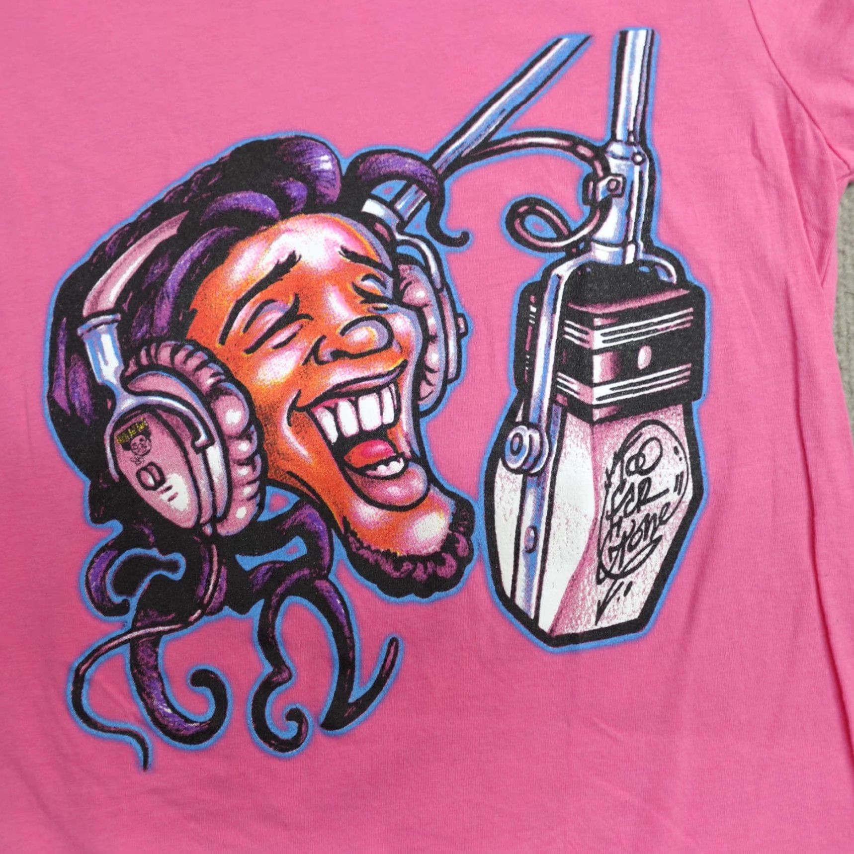 Bell Kelly Bell Band Shirt Women Medium Pink Double-Sided Too Far Gone Baltimore Size M / US 6-8 / IT 42-44 - 2 Thumbnail
