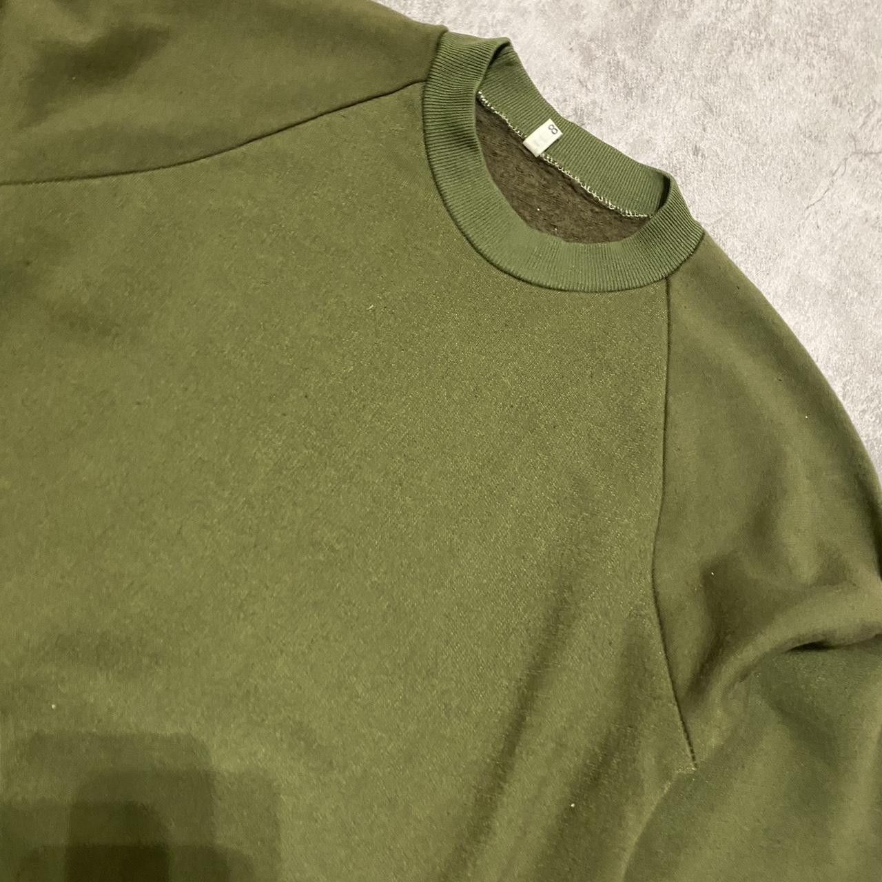Other Olive green 80s crewneck sweatshirt Size US S / EU 44-46 / 1 - 3 Thumbnail