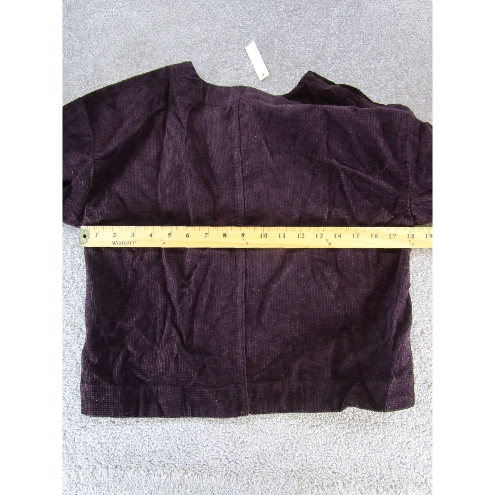 Madewell VINTAGE Madewell Shirt Womens XS Burgundy Cotton New Size XS / US 0-2 / IT 36-38 - 7 Thumbnail