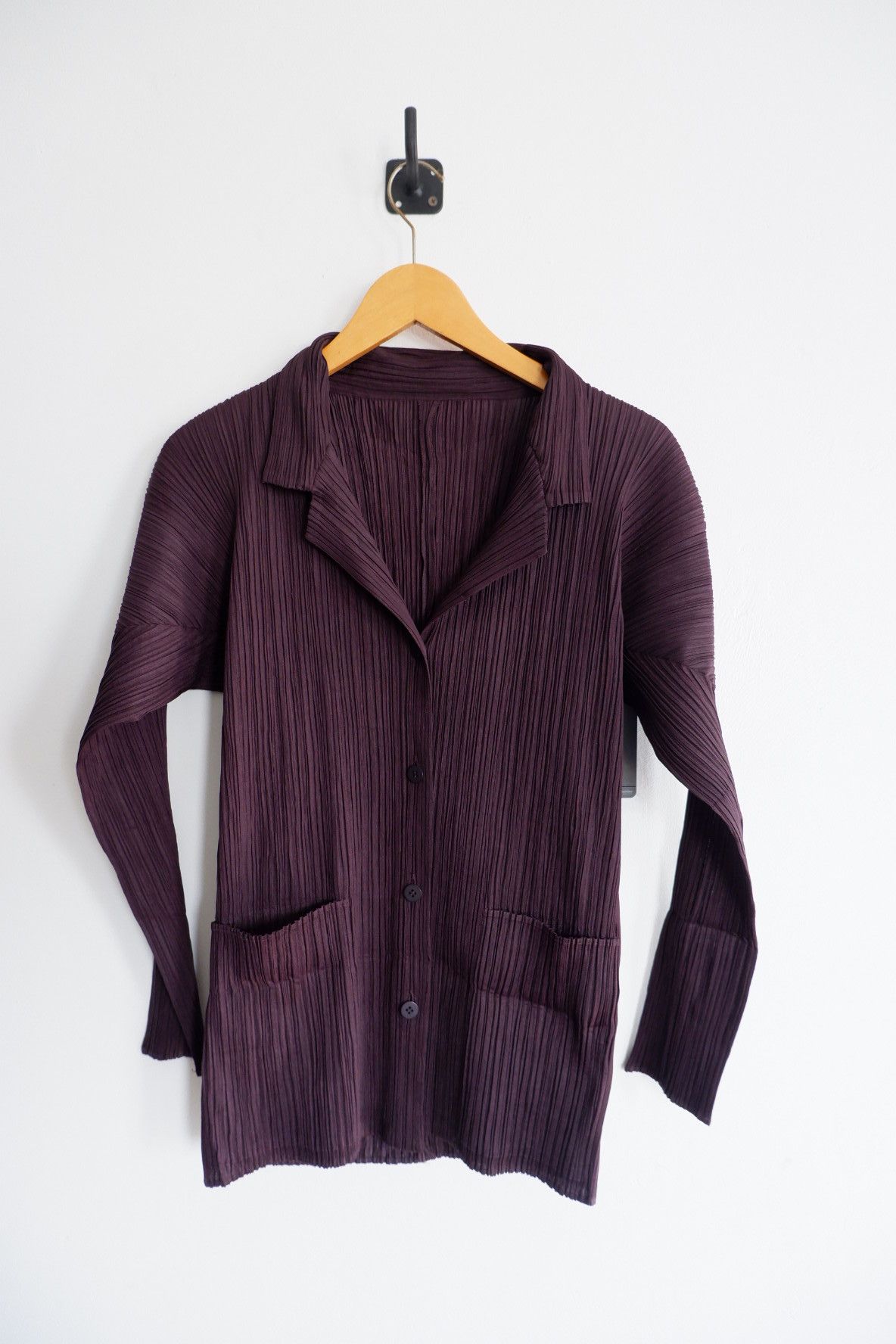 Pleats Please Issey Miyake 2010 Pleats Please By Issey Miyake Blazer Button Shirt Size L / US 10 / IT 46 - 3 Thumbnail
