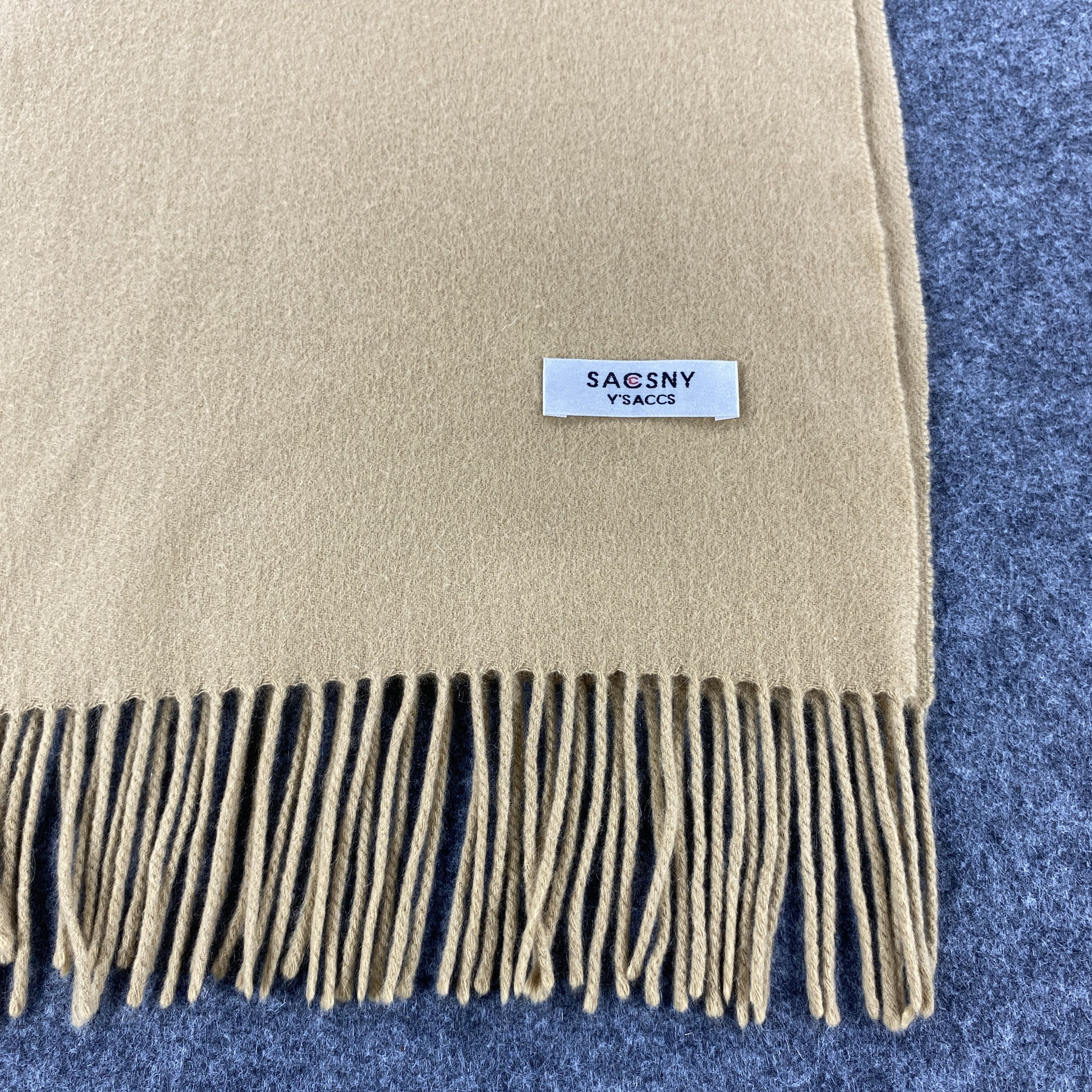 Vintage × Yohji Yamamoto Yohji Yamamoto / Sacsny Scarf # Muffler # Neckwear # D618 Size ONE SIZE - 2 Thumbnail