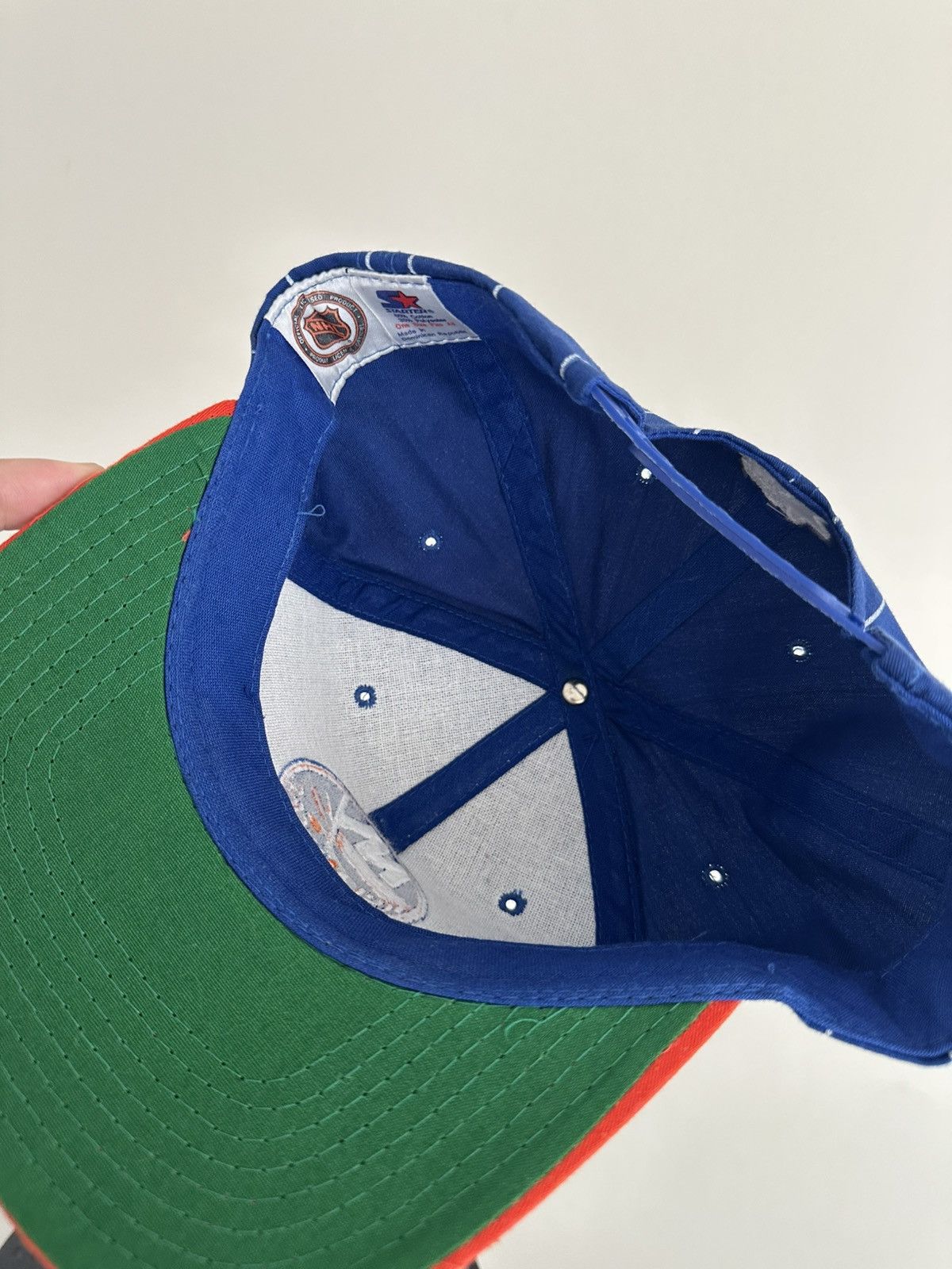 Vintage Vintage 90s New York Islanders Pinstripes Starter Snapback Size ONE SIZE - 7 Thumbnail