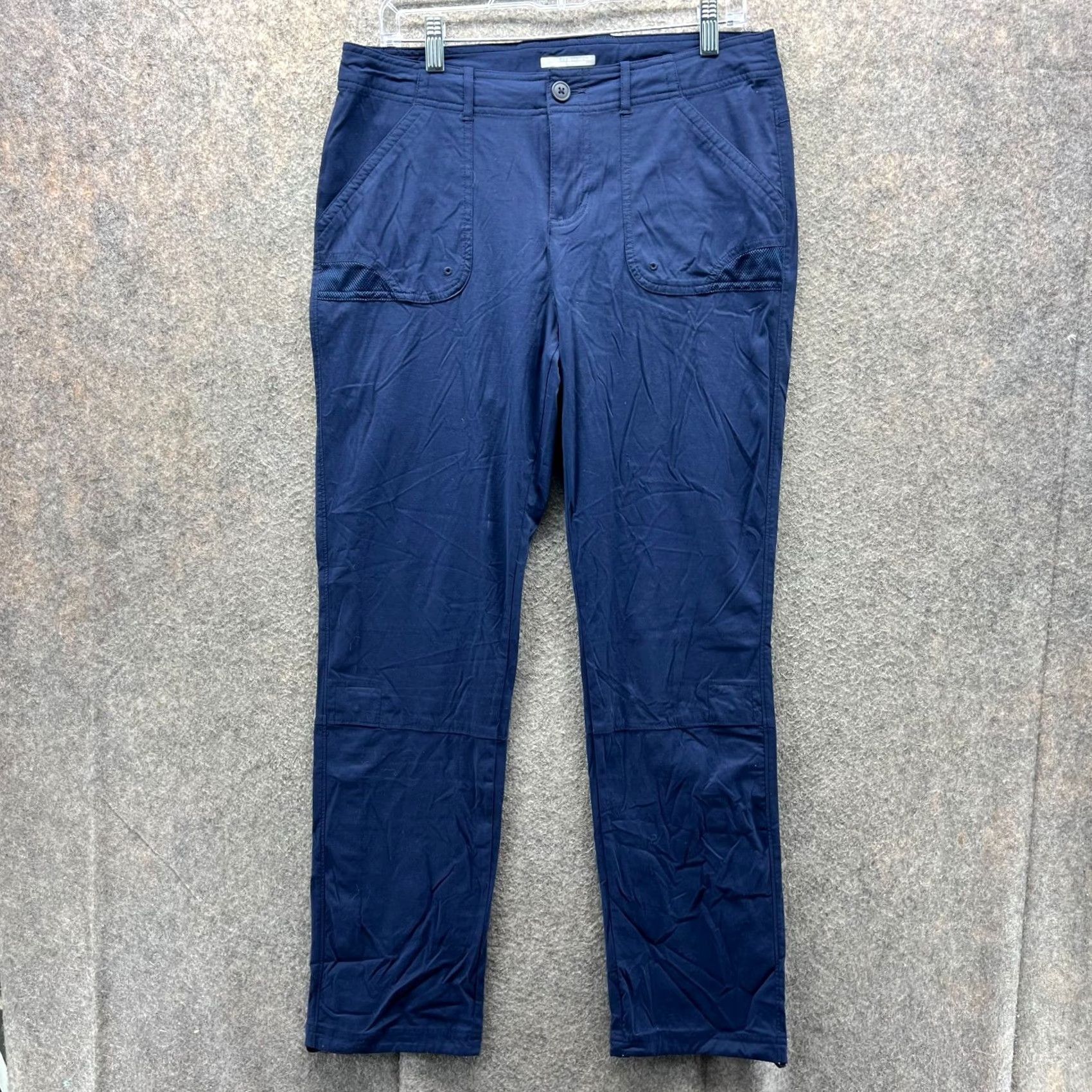 Vintage Columbia Pants Womens 10 32L Blue Chino PFG Omni Shield Outdoors Hiking Travel Pants Casual Womens 10 32L Blue Chino Bit Size 24" / US 00 / IT 34 - 2 Thumbnail