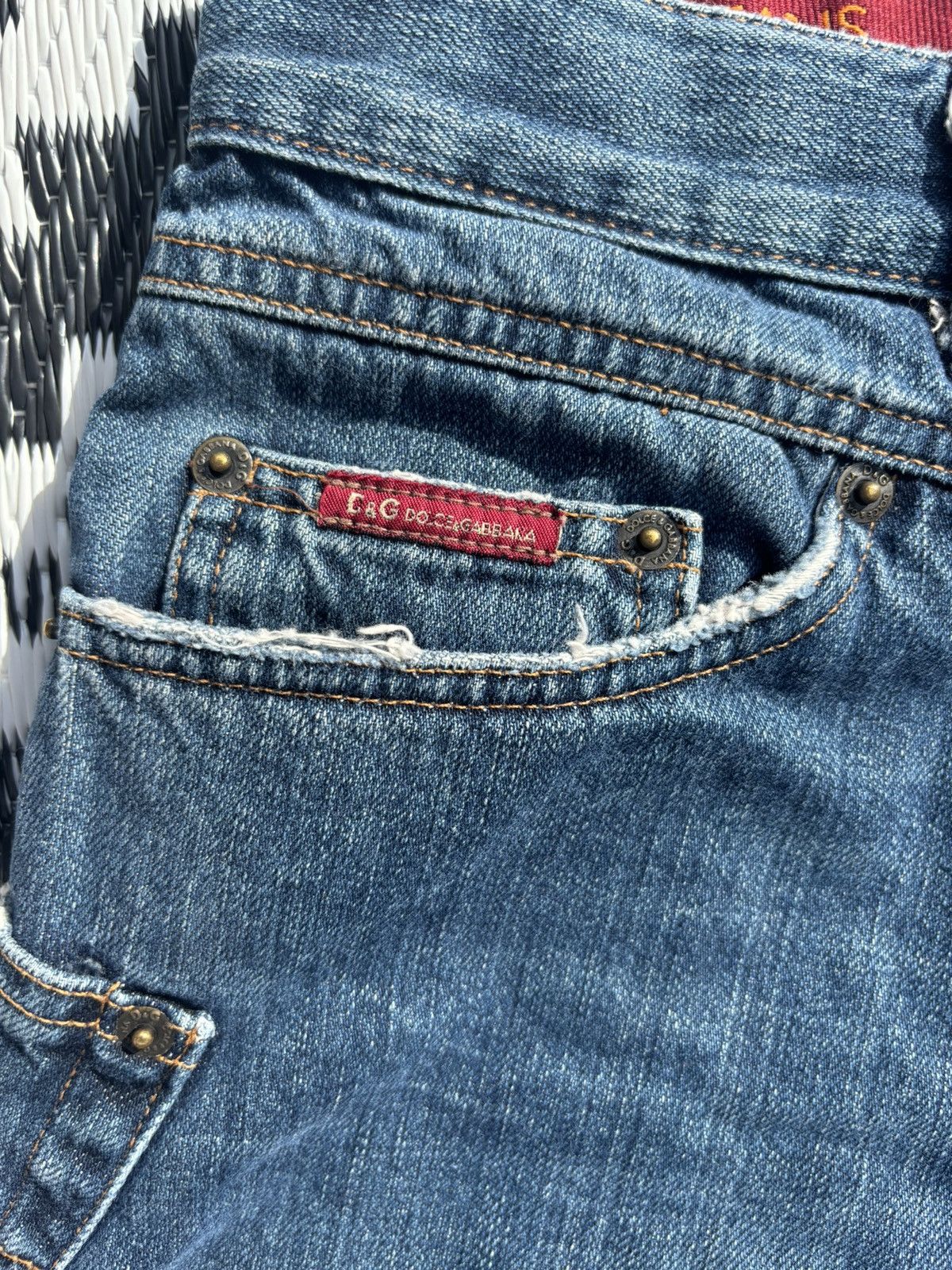 Dolce & Gabbana Dolce & Gabbana “Superior Denim” Size US 29 - 2 Thumbnail