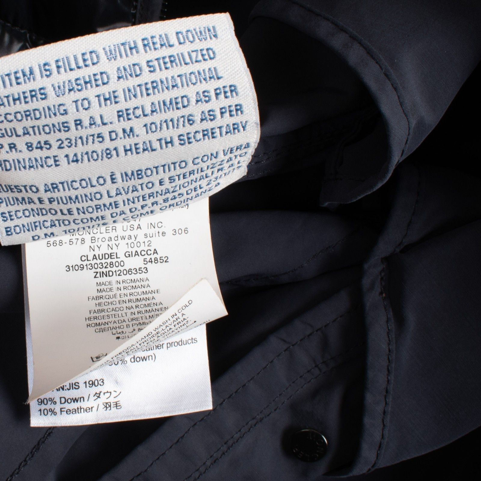 Moncler Moncler Light Jacket Claudel Men Blazer Size 5-L, S2029 Size US L / EU 52-54 / 3 - 10 Thumbnail
