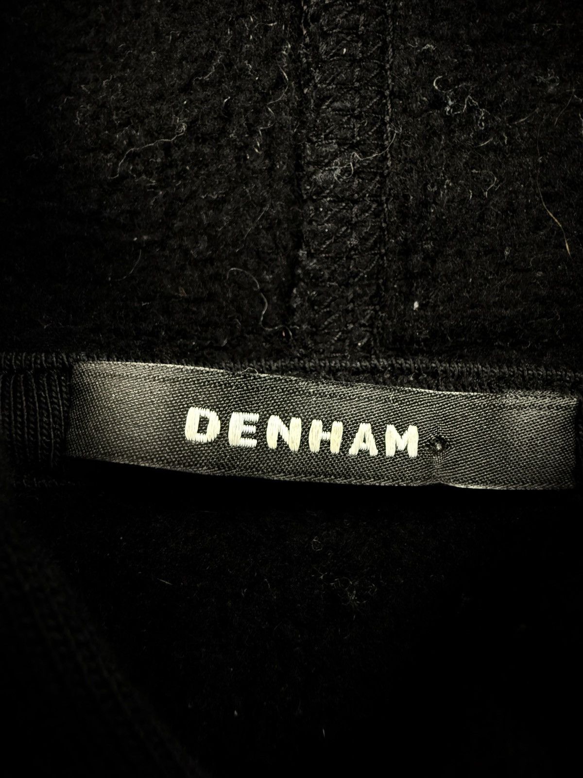 DENHAM DENHAM Women’s Black Hoodie Scissors Logo Size M Size M / US 6-8 / IT 42-44 - 4 Thumbnail