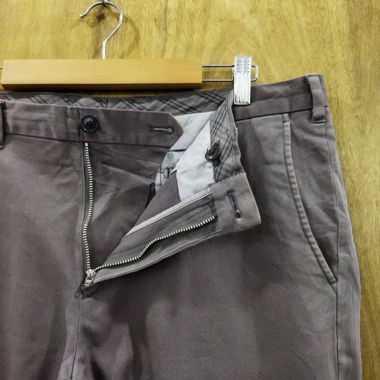 Burberry × Japanese Brand BURBERRY BROWN CHINO PANTS Size US 34 / EU 50 - 6 Thumbnail