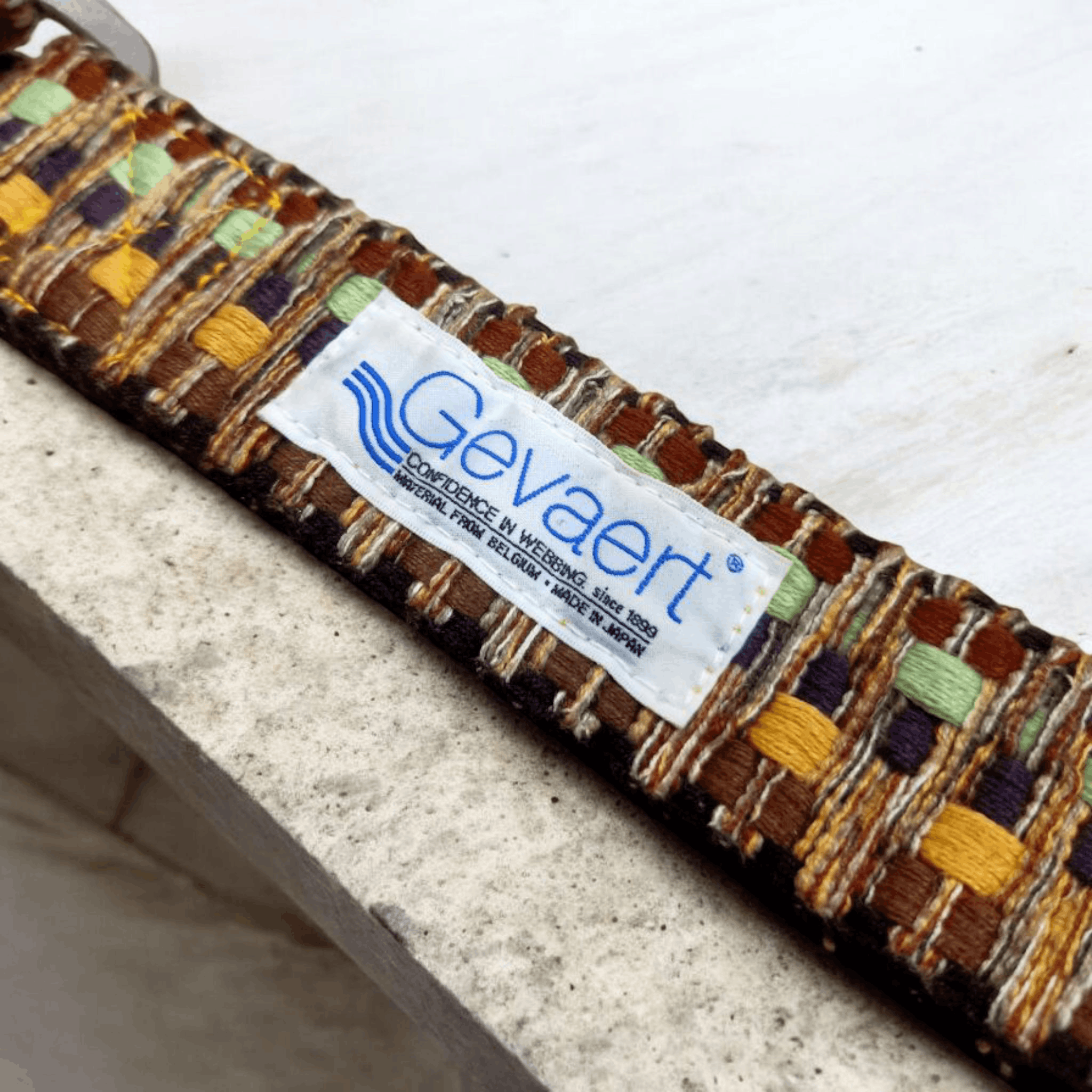 Global Work × Japanese Brand Gevaert x Global Work Belt Size 38 - 3 Thumbnail