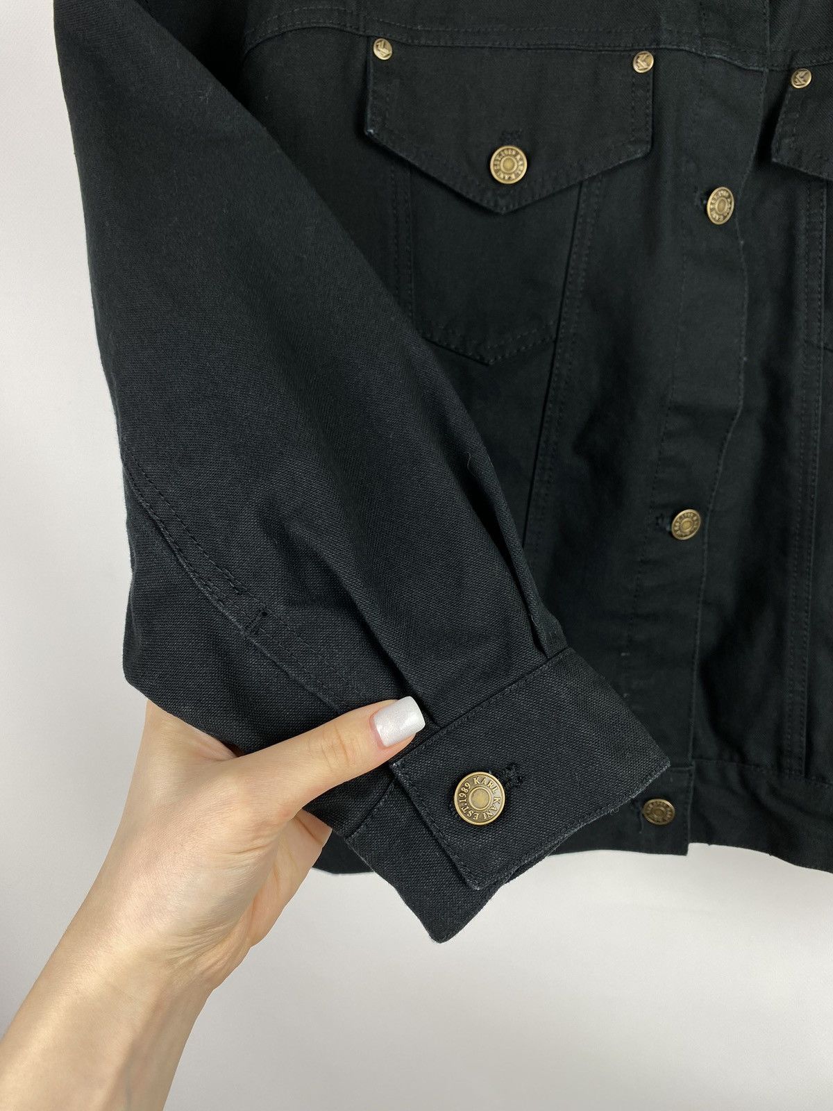 Karl Kani Karl Kani ladies denim jacket size Xs Size XS / US 0-2 / IT 36-38 - 13 Thumbnail