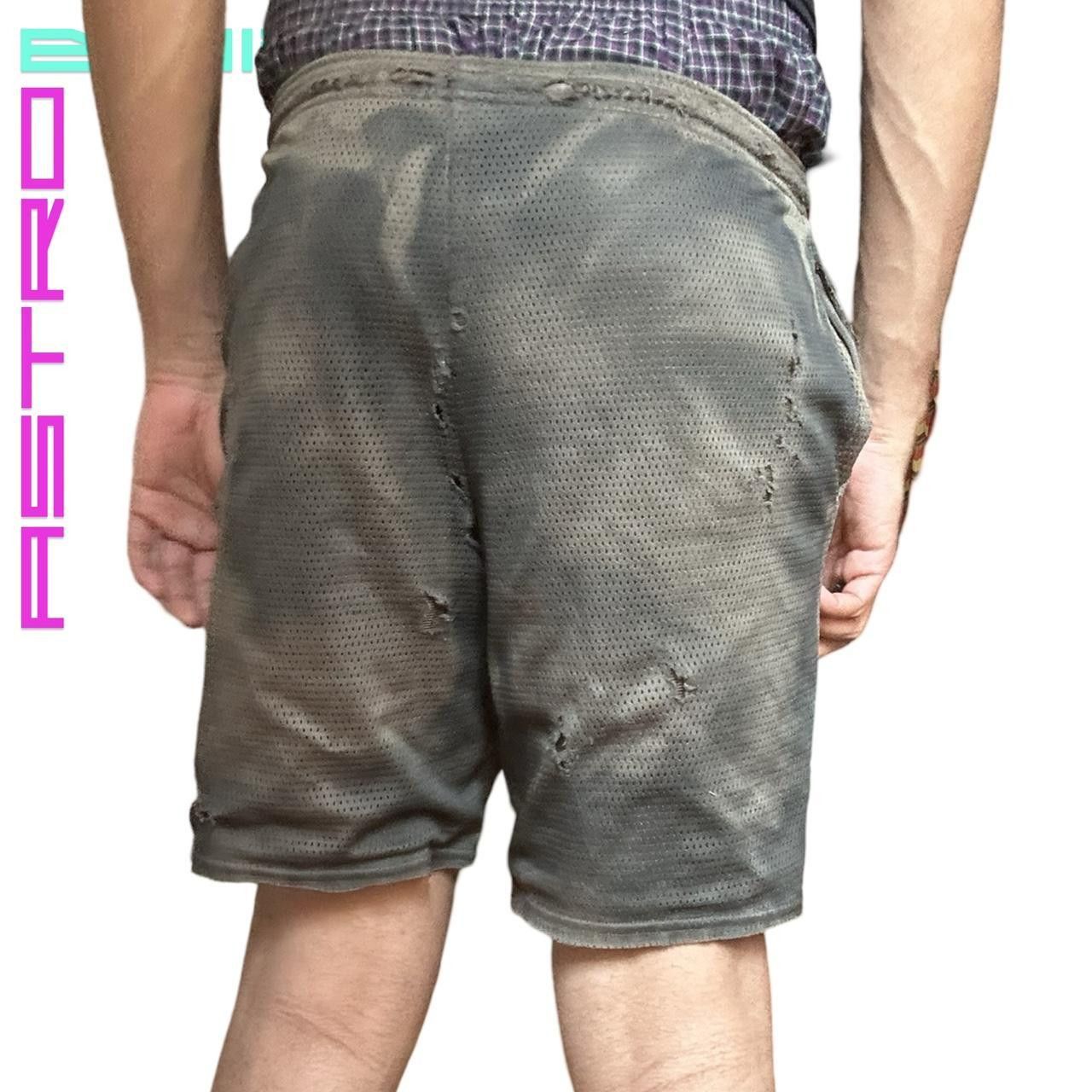 Champion ASTROBOI* CHAMPION GREEN MESH DISTRESSED SHORTS _ MEDIUM Size US 30 / EU 46 - 6 Thumbnail