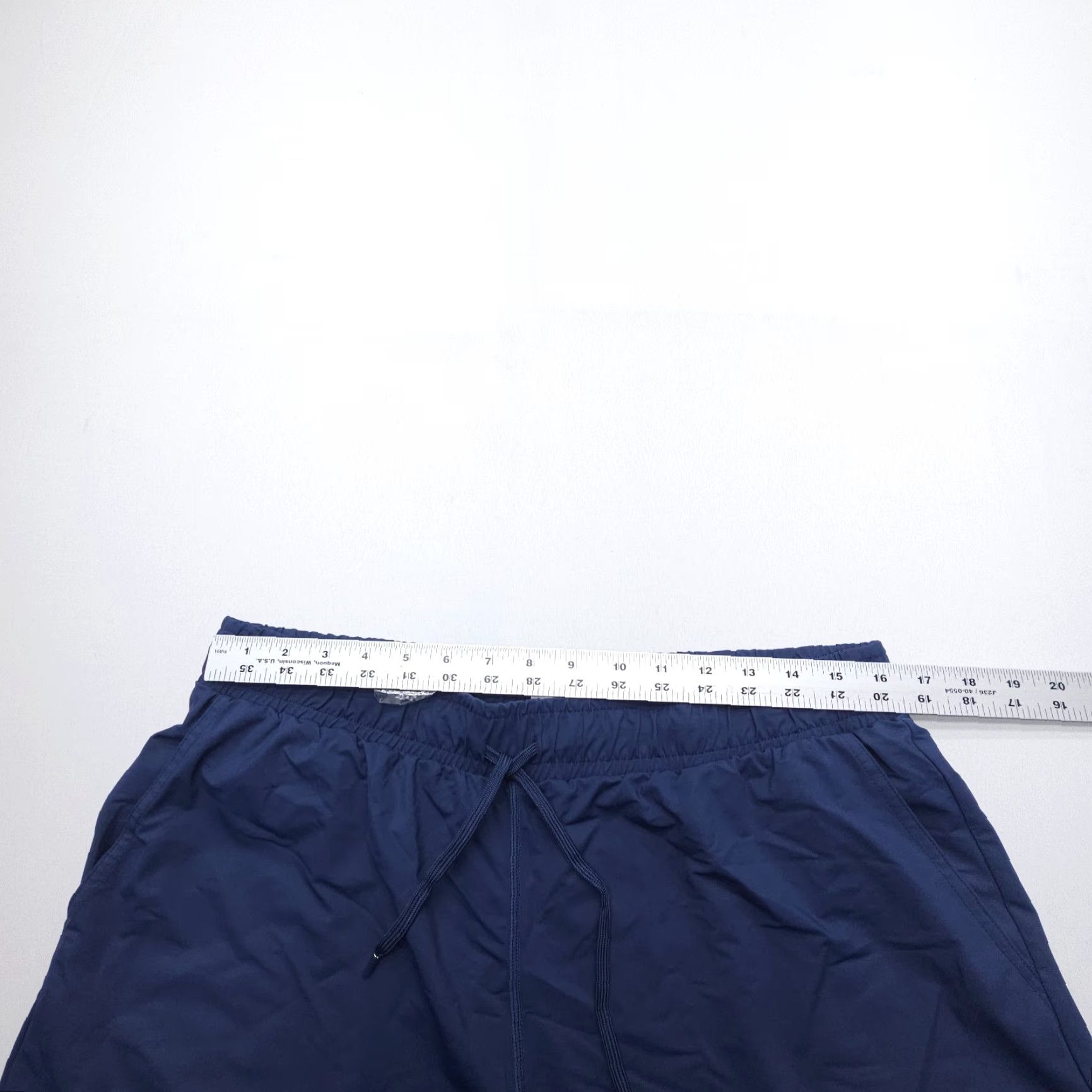 Vintage Zyia Active Track Pants Women's XL Blue Nylon Spandex Pockets Jogger Gym Running Womens Size 40" / US 18 - 6 Thumbnail