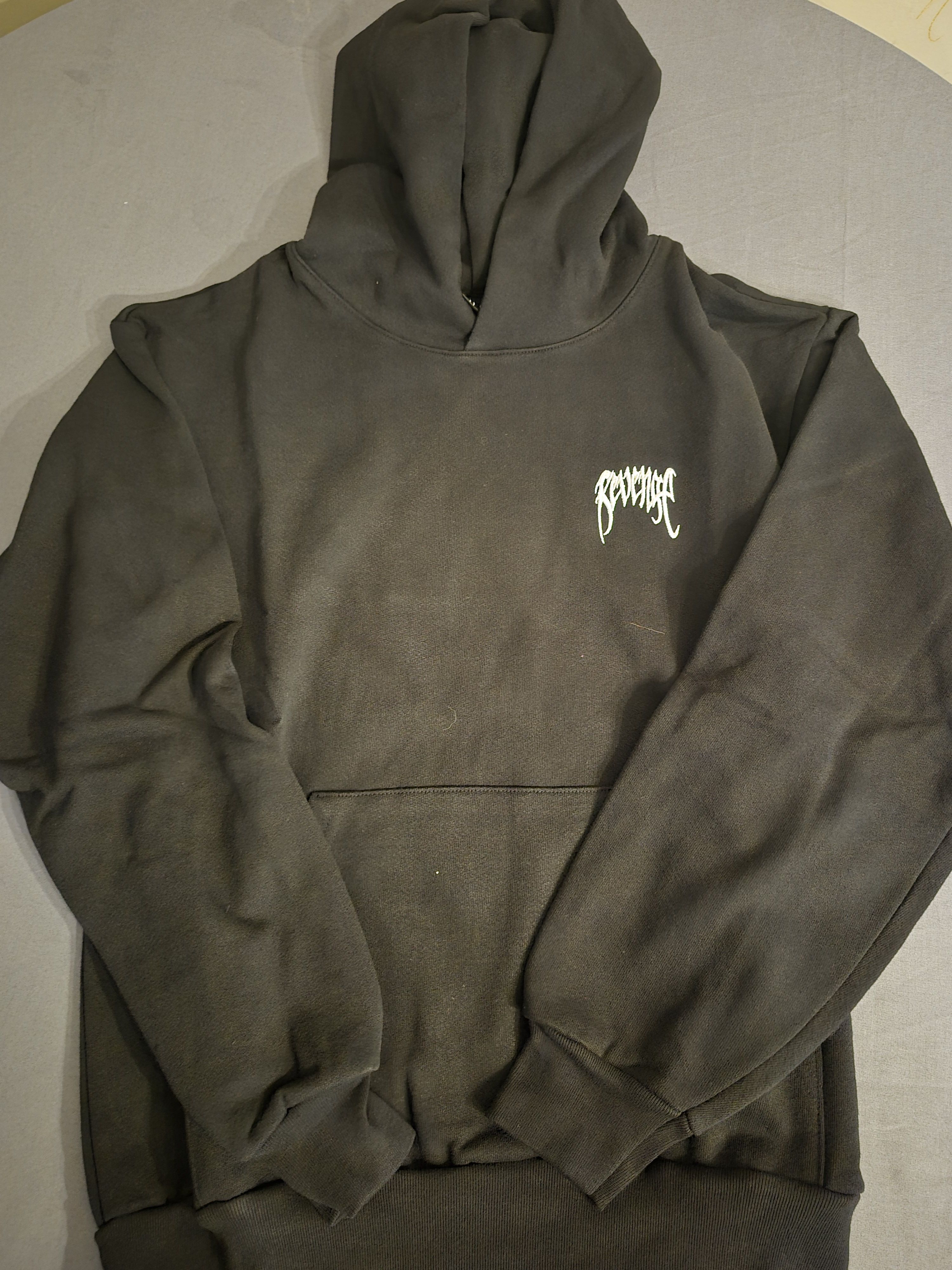 Revenge Revenge Black Hoodie Size Medium Size US M / EU 48-50 / 2 - 1 Thumbnail