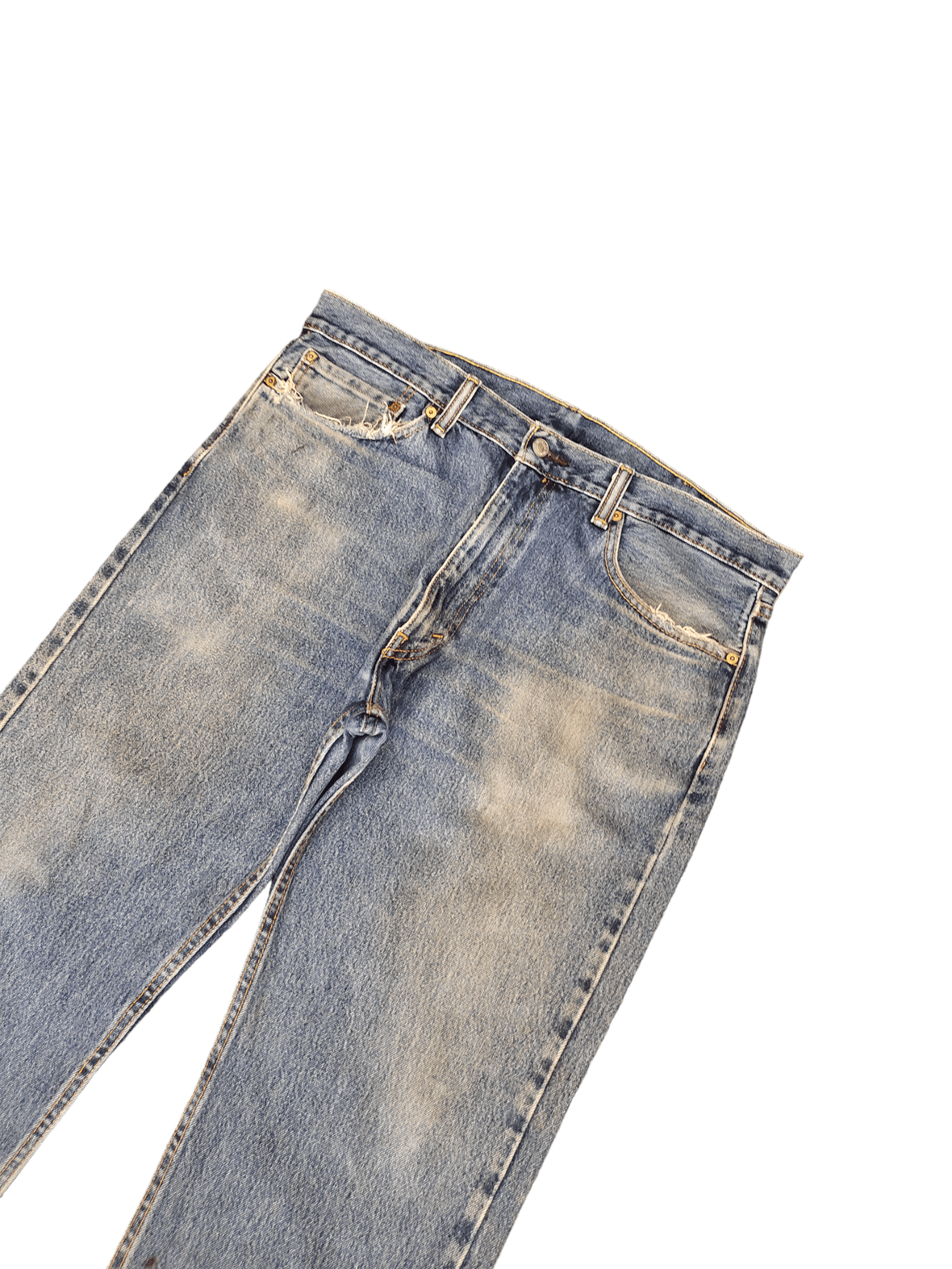 Levi's Vintage Clothing Size 38x29 Vintage Levis 505 Denim Jeans Distressed Size US 38 / EU 54 - 5 Thumbnail