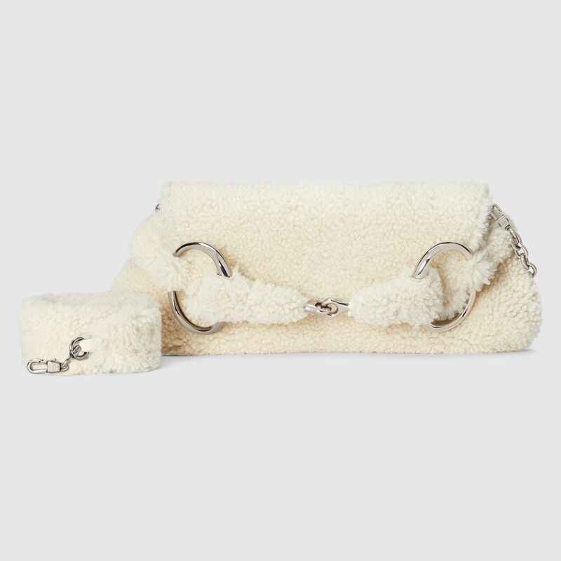 Gucci o1s1wg110225 Size: OS / Horsebit Chain Medium Shoulder Bag Size ONE SIZE - 5 Thumbnail