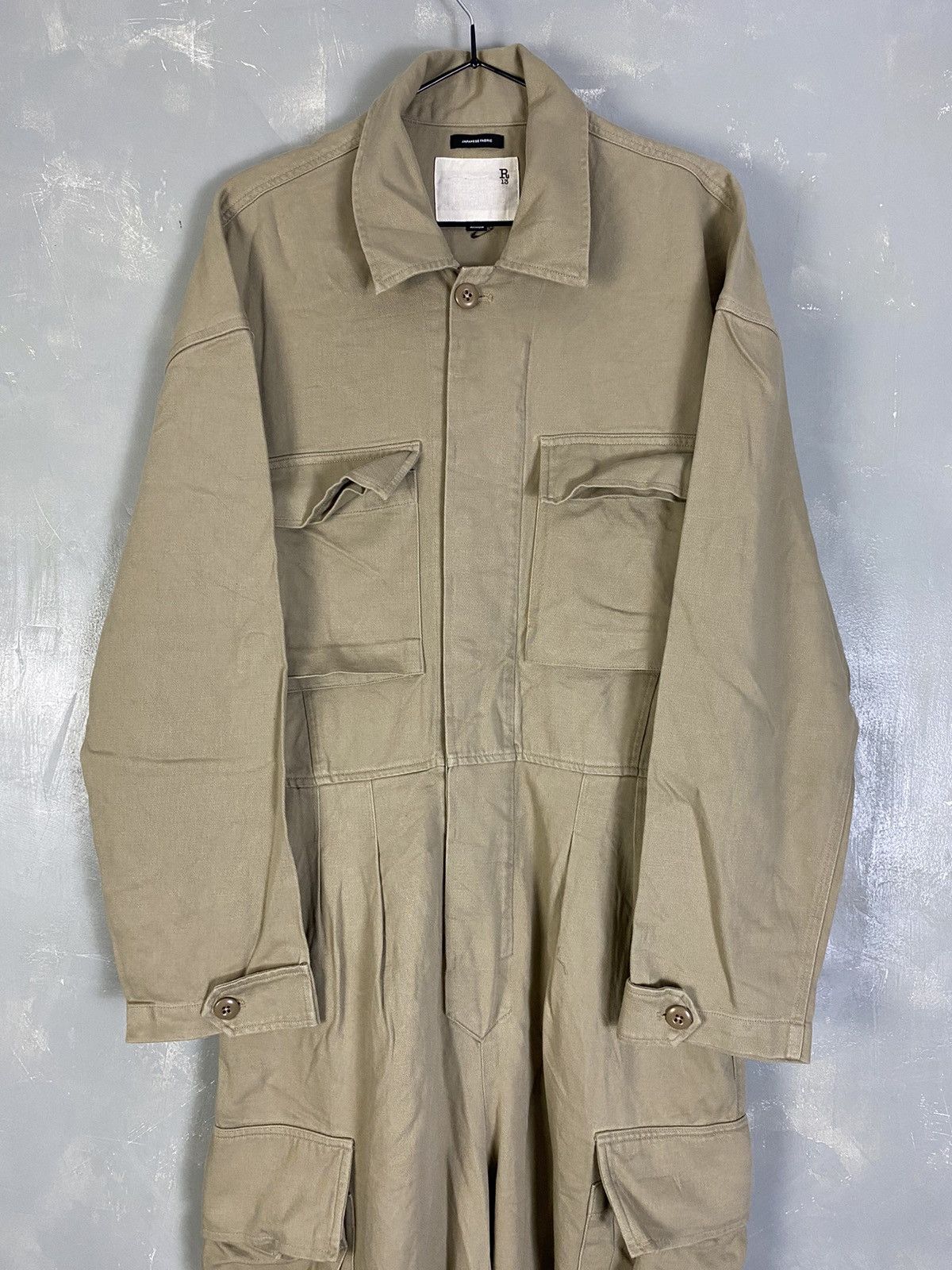 R13 R13 Leopard Belt Cargo Coveralls Size M / US 6-8 / IT 42-44 - 3 Thumbnail
