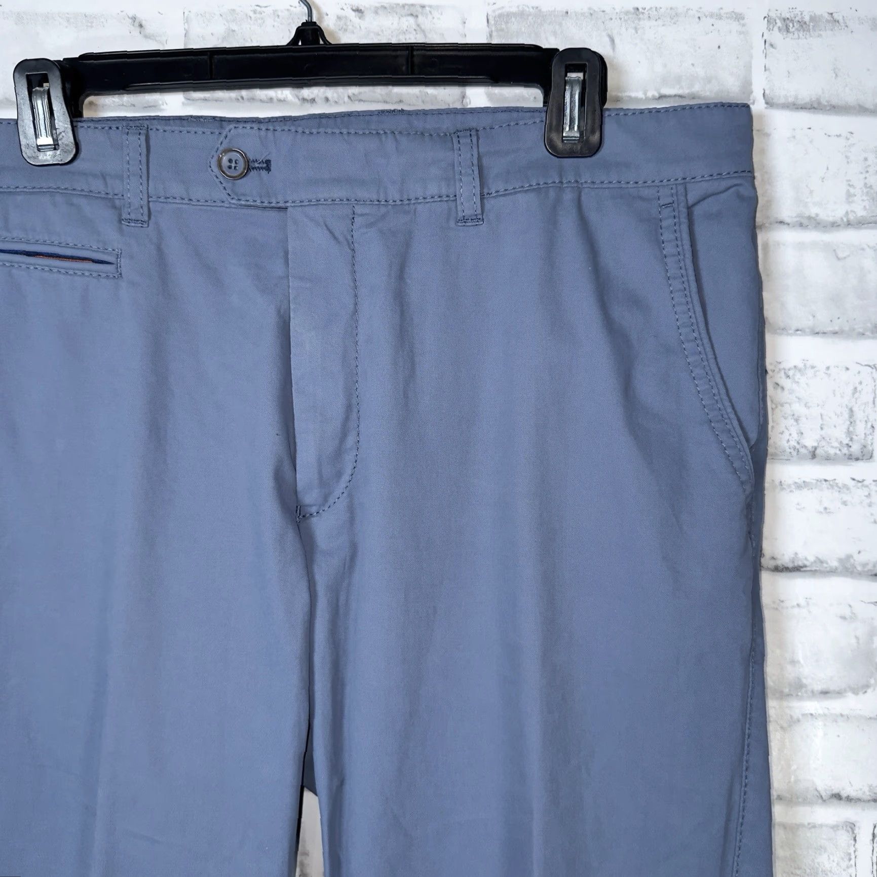BRAX Brax Feel Good Blue Casual Pants Mens 36x34 Pants Casual Blue Mens Size US 36 / EU 52 - 2 Thumbnail