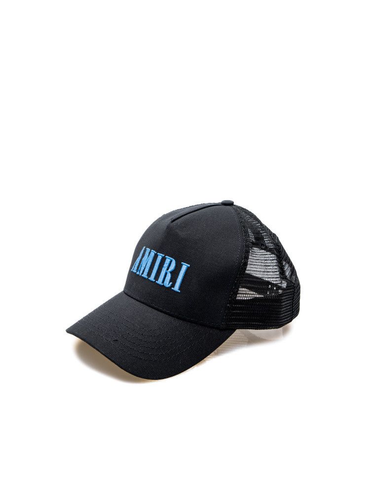 Amiri o1w1db11224 Size: OS / Logo Trucker Hat / Cap in Black Size ONE SIZE - 1 Thumbnail