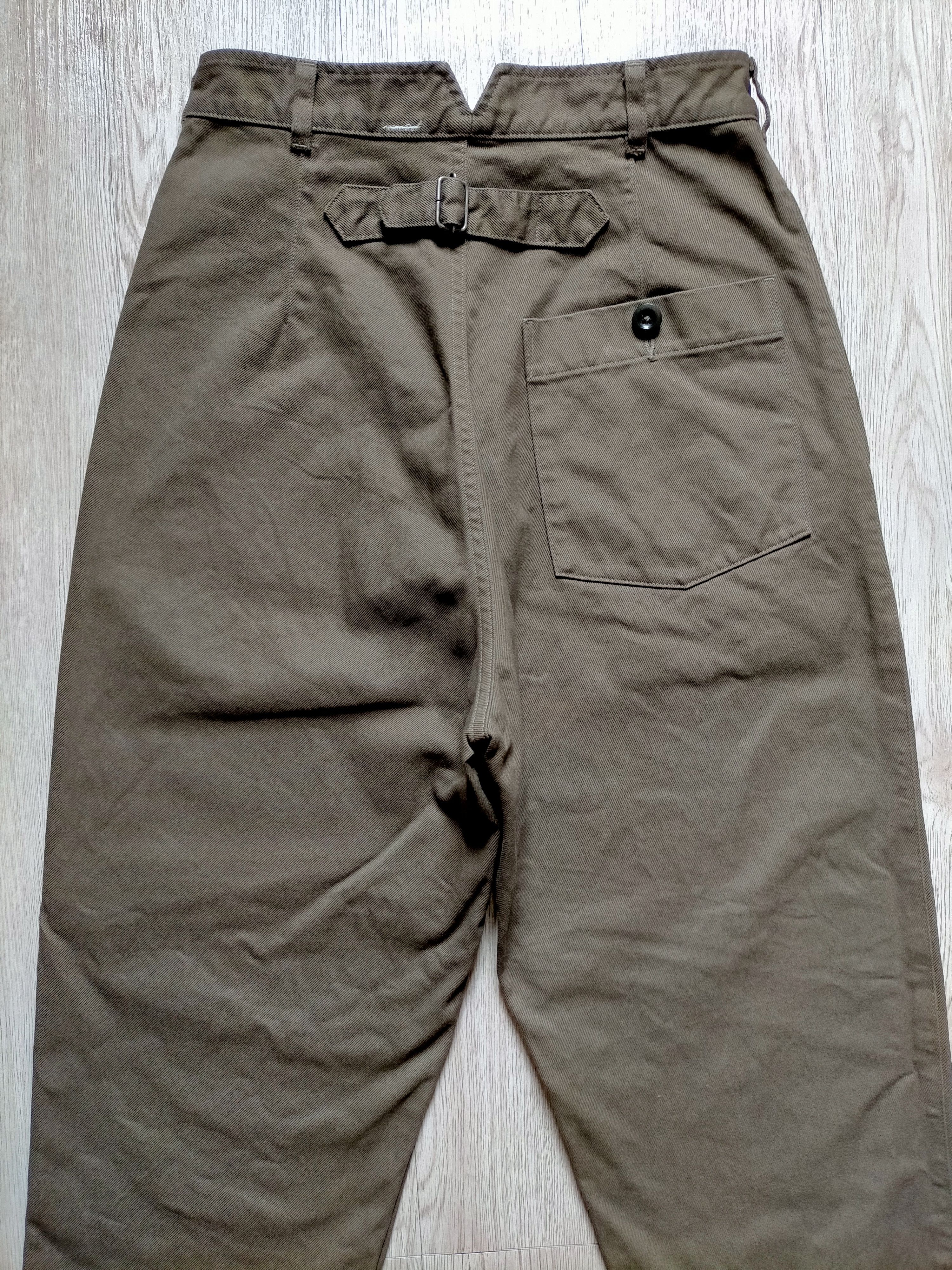 Margaret Howell Margaret Howell Japan Olive Green Trouser Army Single Pocket Size US 29 - 10 Thumbnail