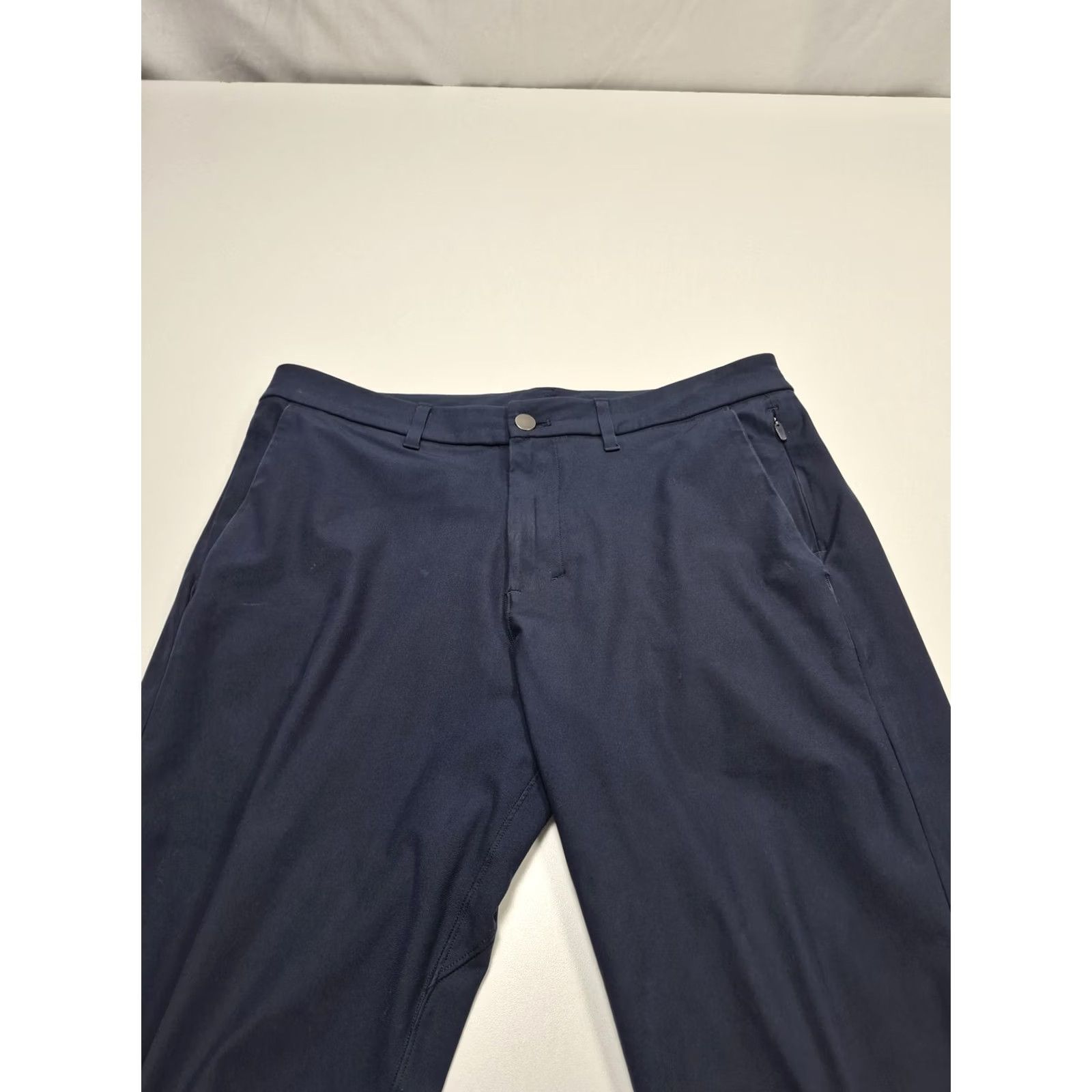 Lululemon Lululemon Commission Pant Slim Warpstreme Men's 32x30 Blue Commute Pants Flat Front Size US 32 / EU 48 - 2 Thumbnail