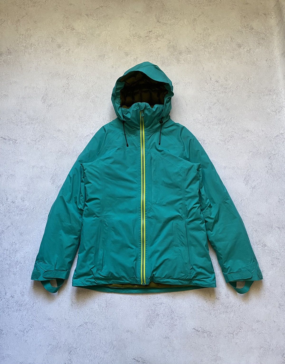 Burton Burton AK Womens Gore-Tex Turquoise Ski Down Jacket Size L Size L / US 10 / IT 46 - 5 Thumbnail
