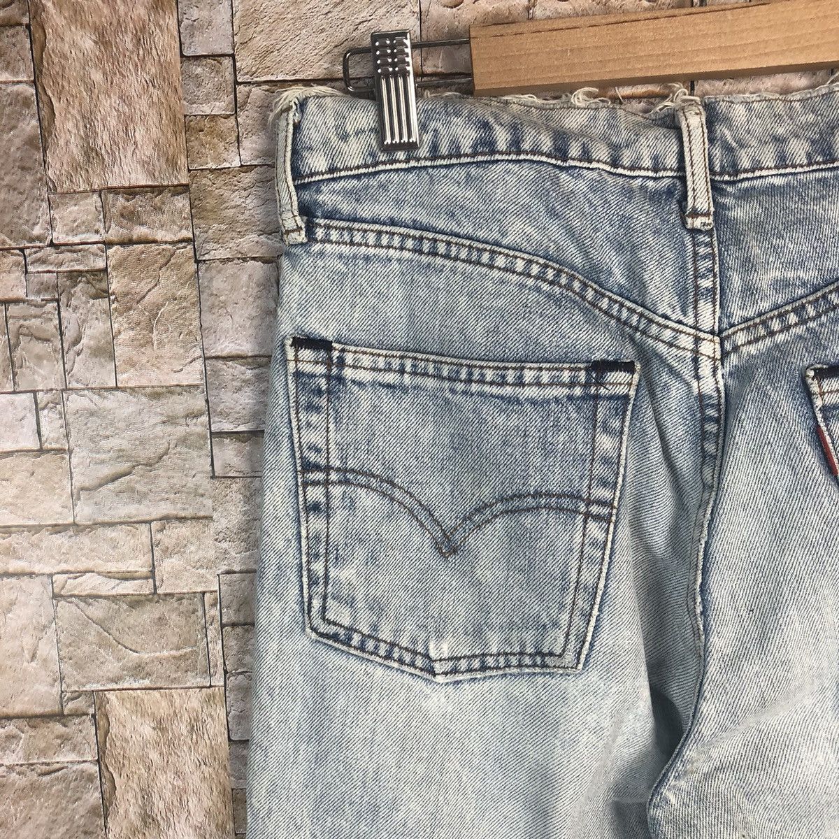 Levi's Levis vintage ripped Distressed Denim Pants #A61 Size US 26 / EU 42 - 15 Thumbnail