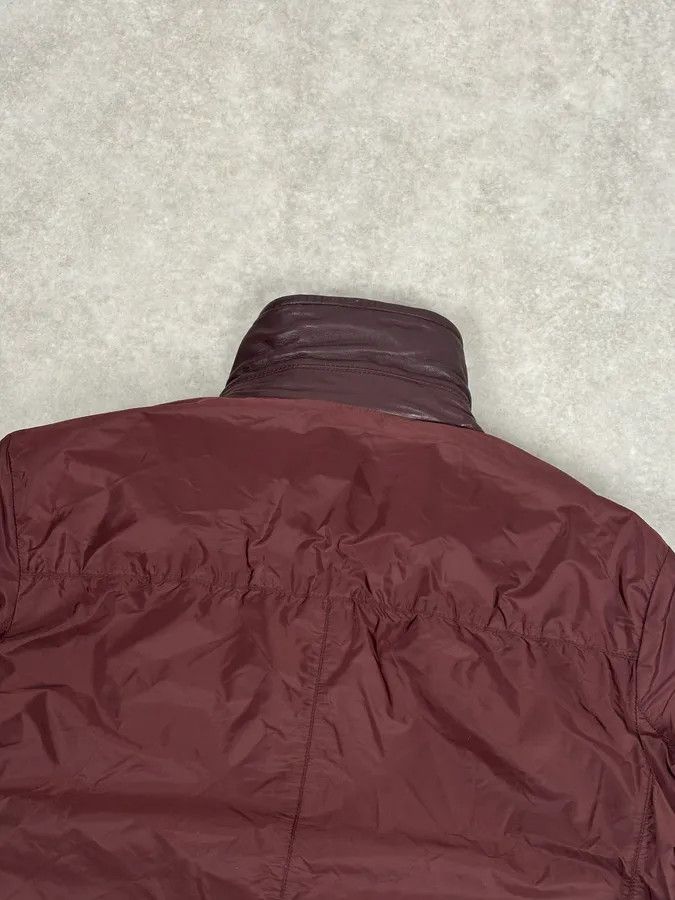 Prada AW2013 Prada Burgundy Leather Reversible Premium Jacket Size US S / EU 44-46 / 1 - 13 Thumbnail