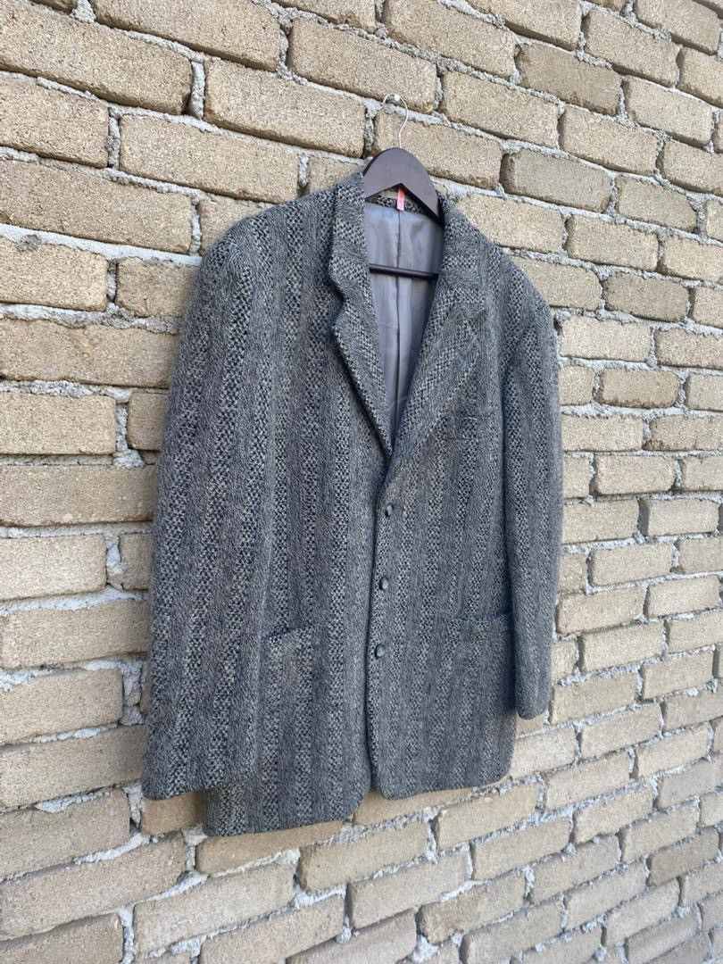 Carlo Palazzi Carlo Palazzi Wool Knitted Blazers Size 48R - 3 Thumbnail