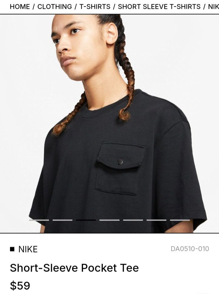 Nike RP$59 Nike Sportswear City ✅🌆 Pocket tshirt streetwear 🔥 Size US S / EU 44-46 / 1 - 4 Thumbnail