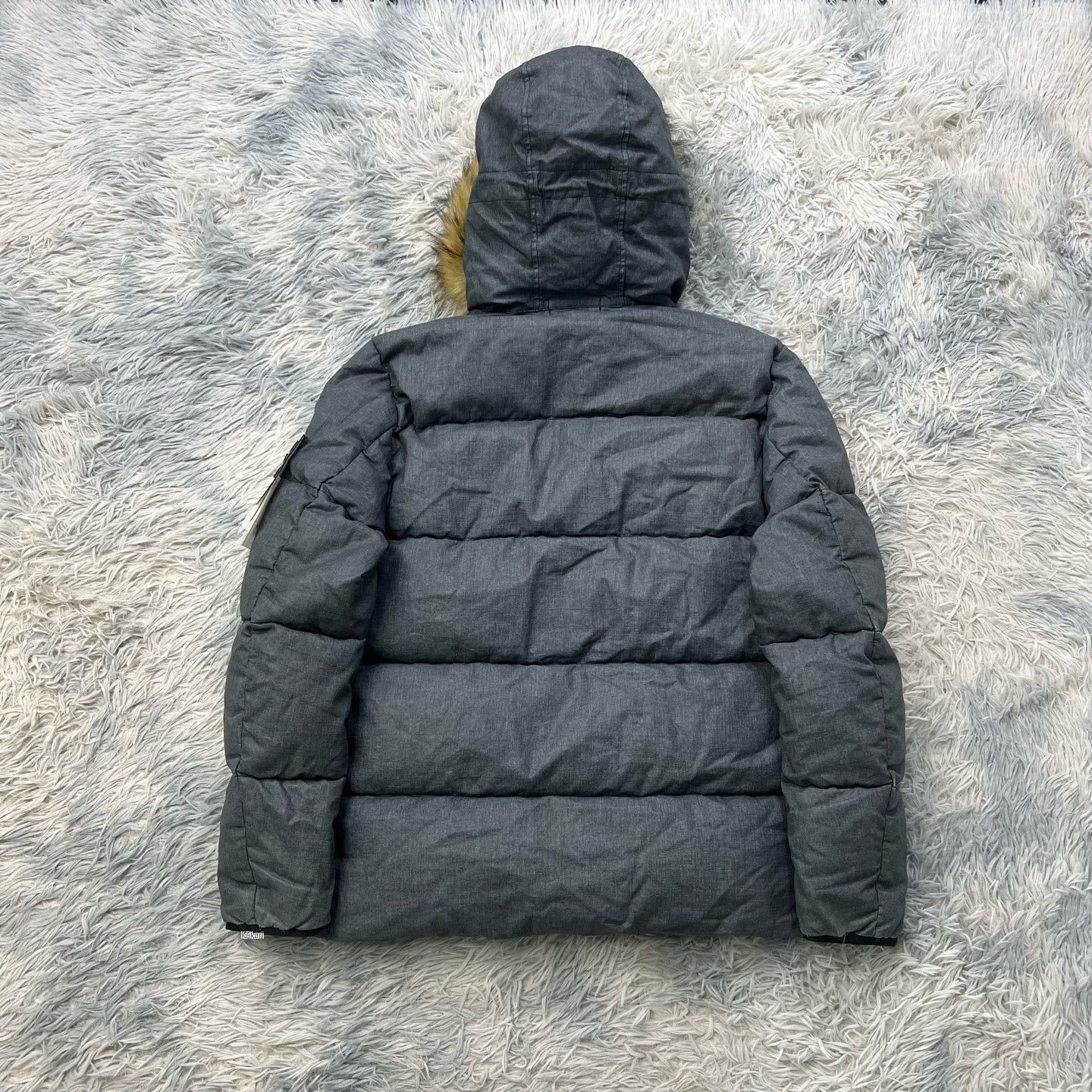 Stone Island Stone Island Fur Collar Down Jacket Size US L / EU 52-54 / 3 - 2 Thumbnail