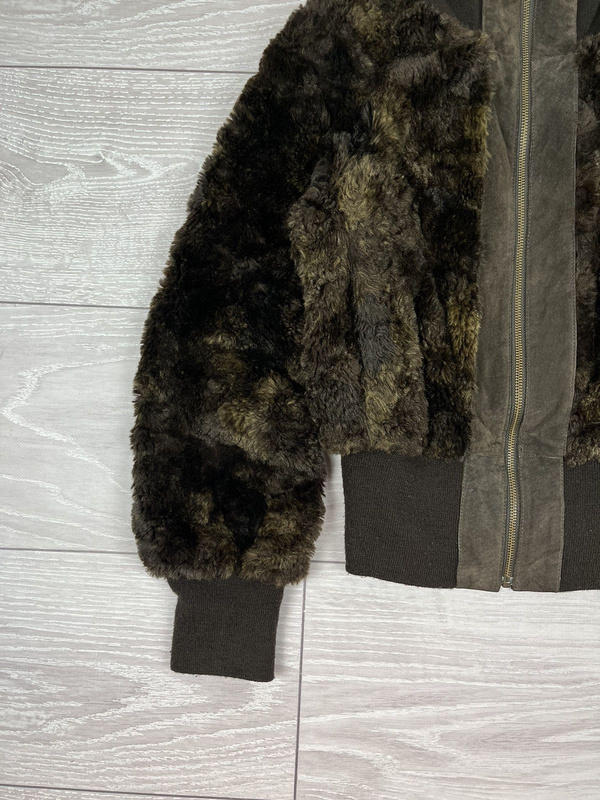 If Six Was Nine If Six Was Nine Avante Garde Cropped Fur Brown Jacket Size M / US 6-8 / IT 42-44 - 4 Thumbnail