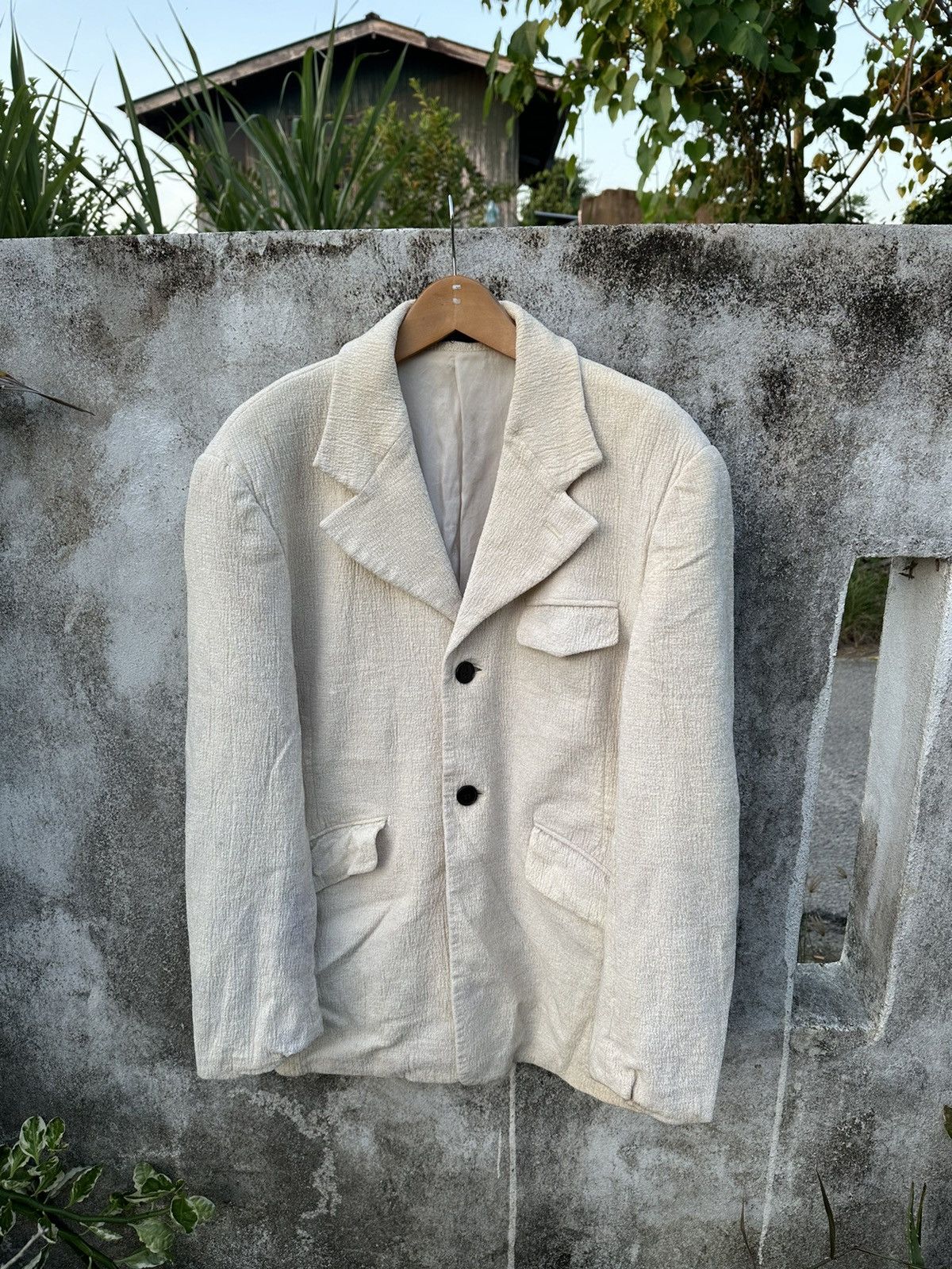 ジャケット・アウター bajra Archive Random Button Coat Bajra two