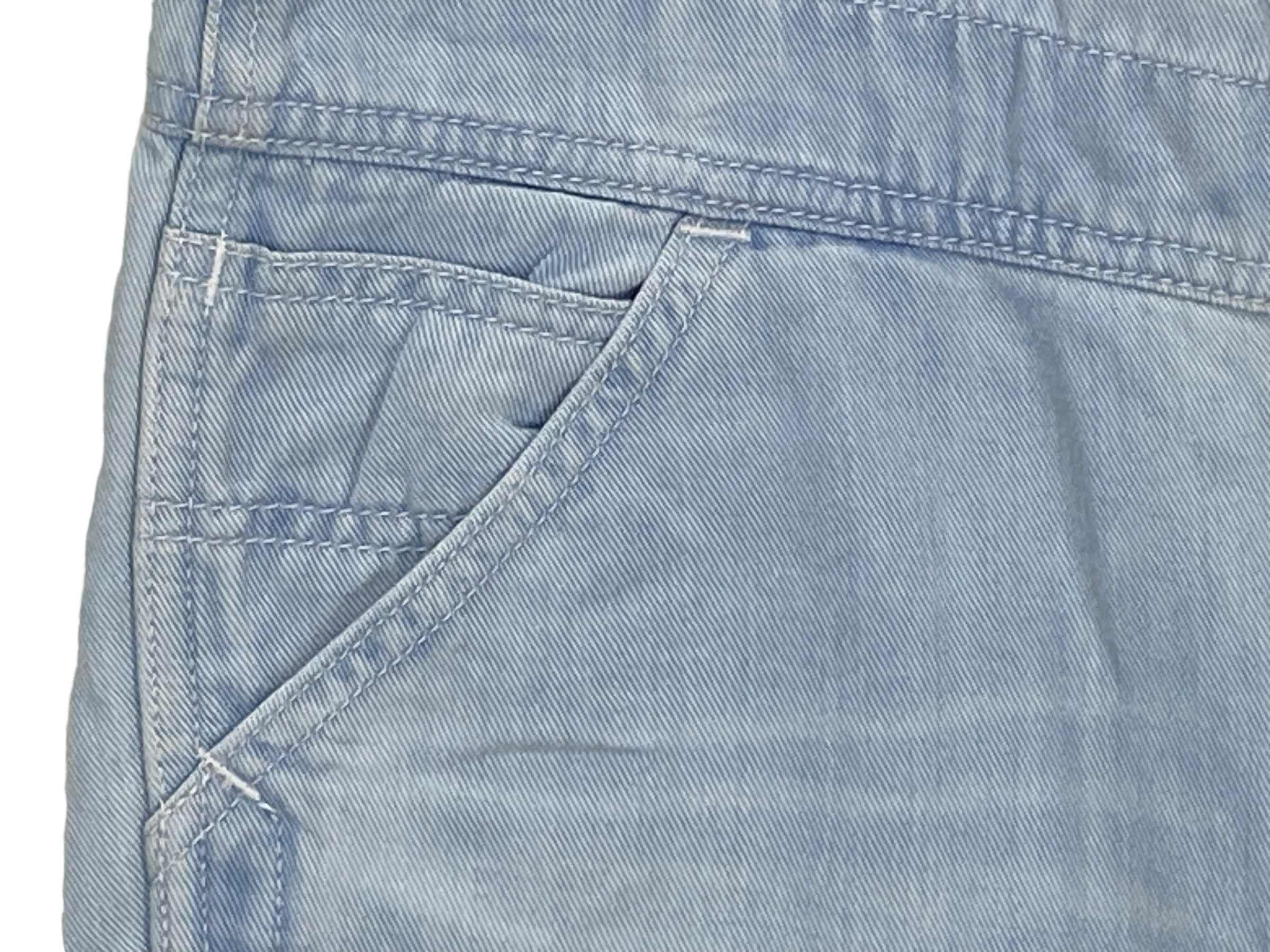 Lee × Vintage Lee Carpenter Bib Overalls Light Wash Jeans Size US 32 / EU 48 - 10 Thumbnail