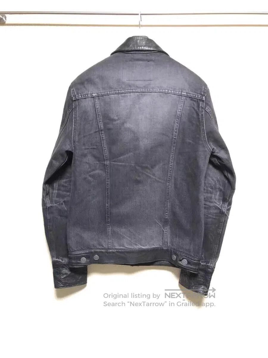 Backbone Black Denim Jacket with Button Front and Pockets. Size US M / EU 48-50 / 2 - 2 Thumbnail