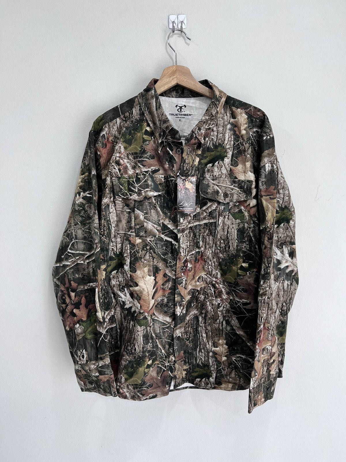 Vintage Vintage Real Tree Camo Buton Up Shirt New Size US XL / EU 56 / 4 - 1 Thumbnail